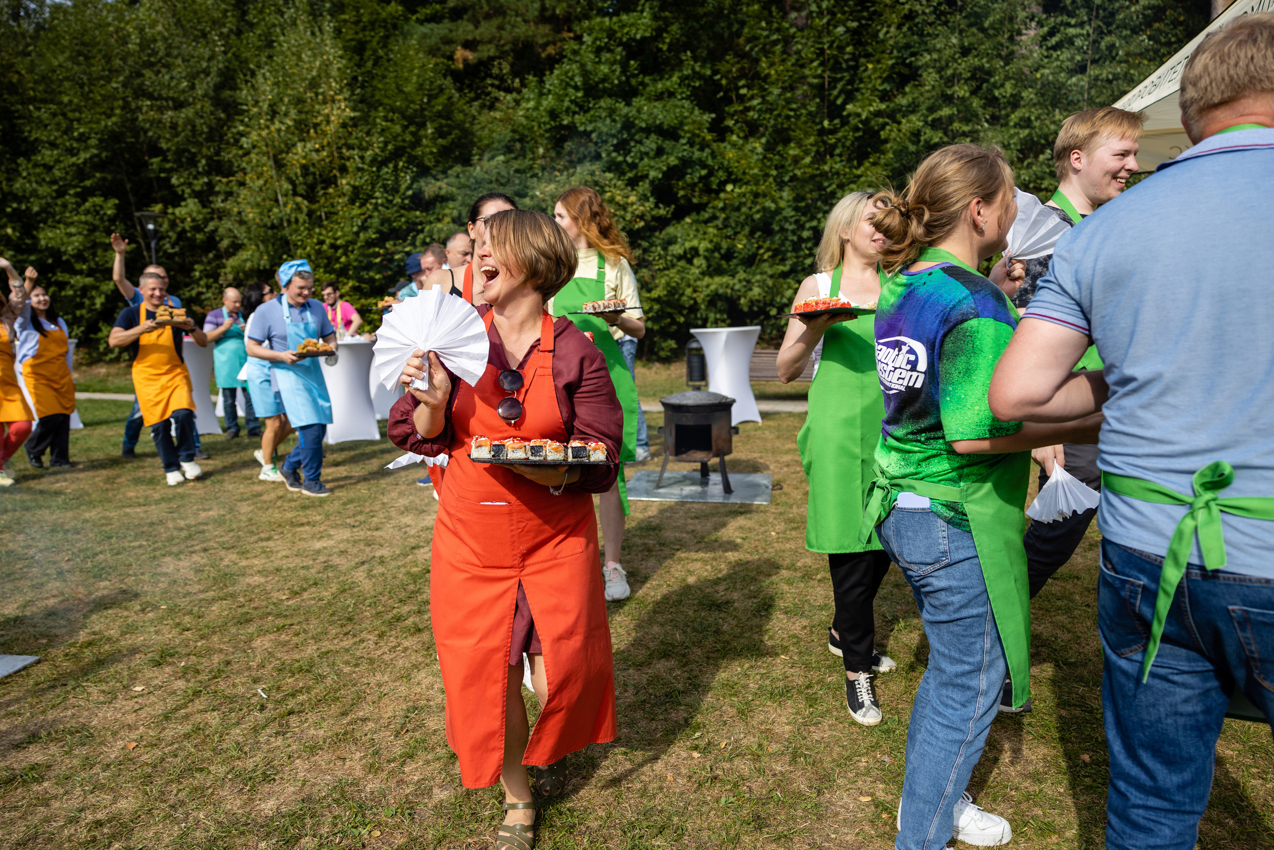 Корпоратив компании «Фито» — кулинарный тимбилдинг. Репортажный и студийный фотограф в Москве — Софи