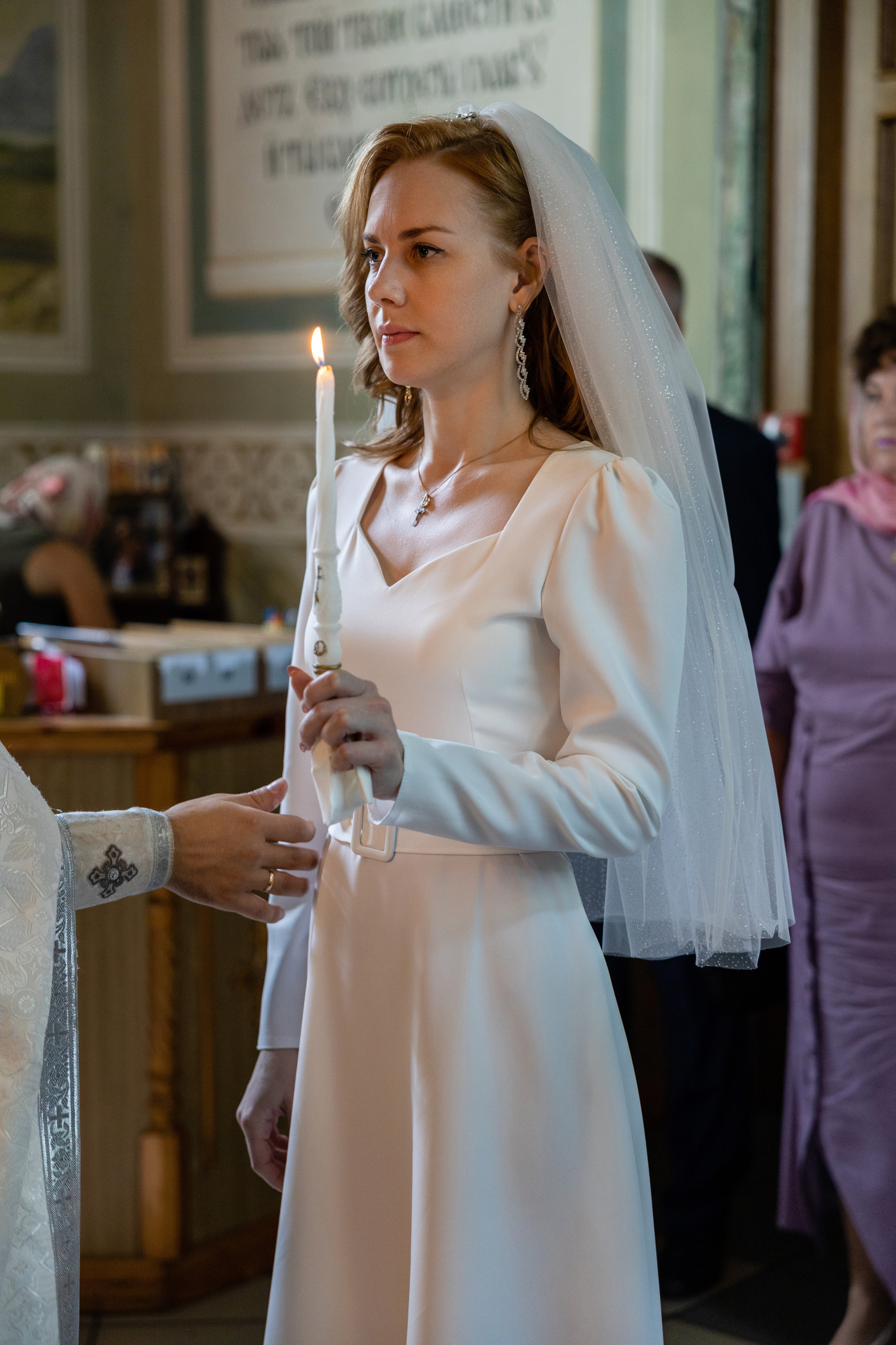 Таинство Венчания. Репортажный и студийный фотограф в Москве — Софи