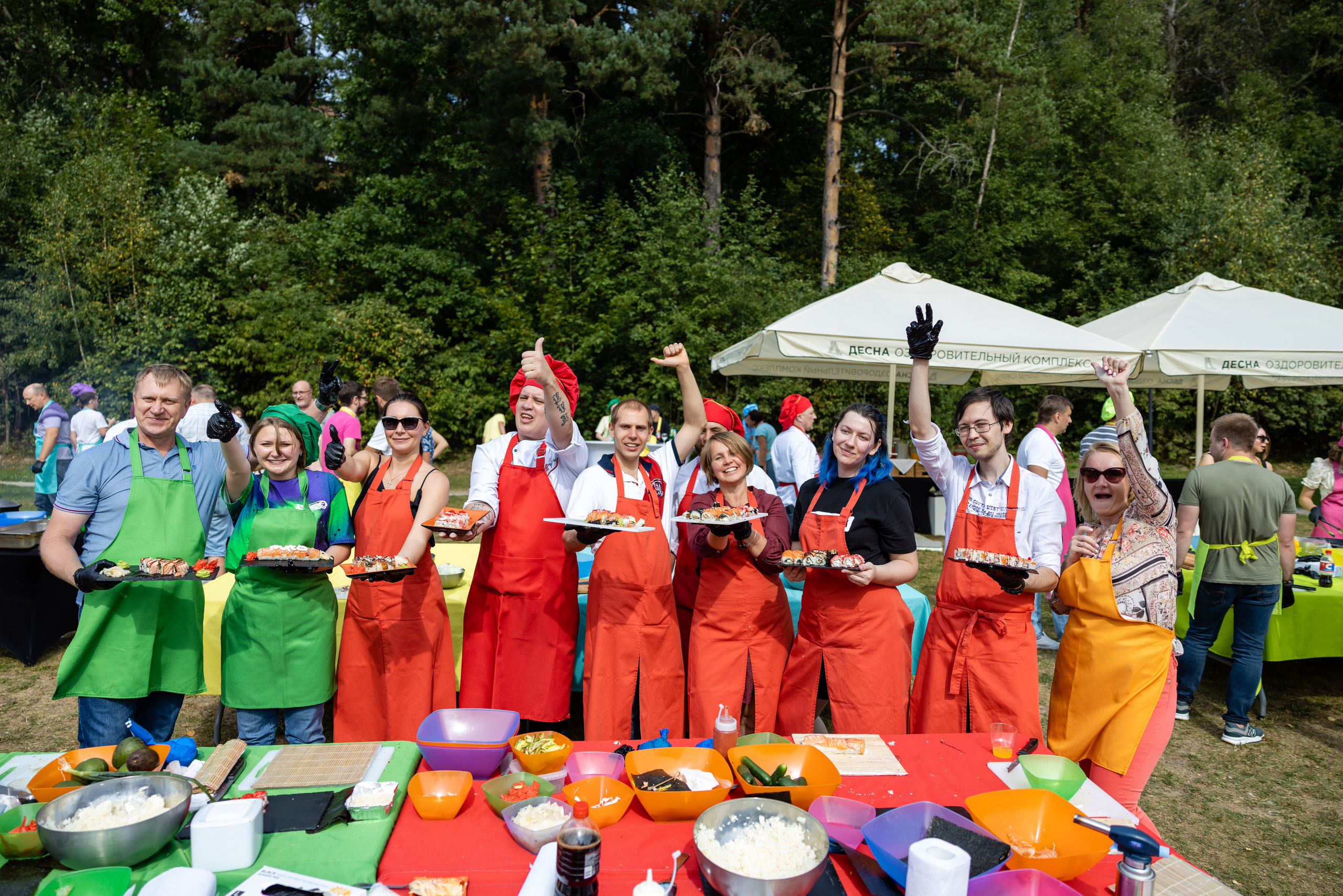 Корпоратив компании «Фито» — кулинарный тимбилдинг. Репортажный и студийный фотограф в Москве — Софи