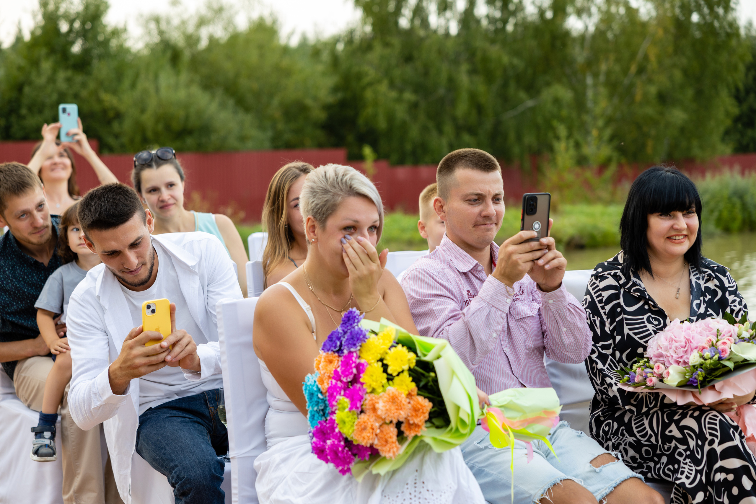 Празднование свадьбы в X-land парке. Репортажный и студийный фотограф в Москве — Софи