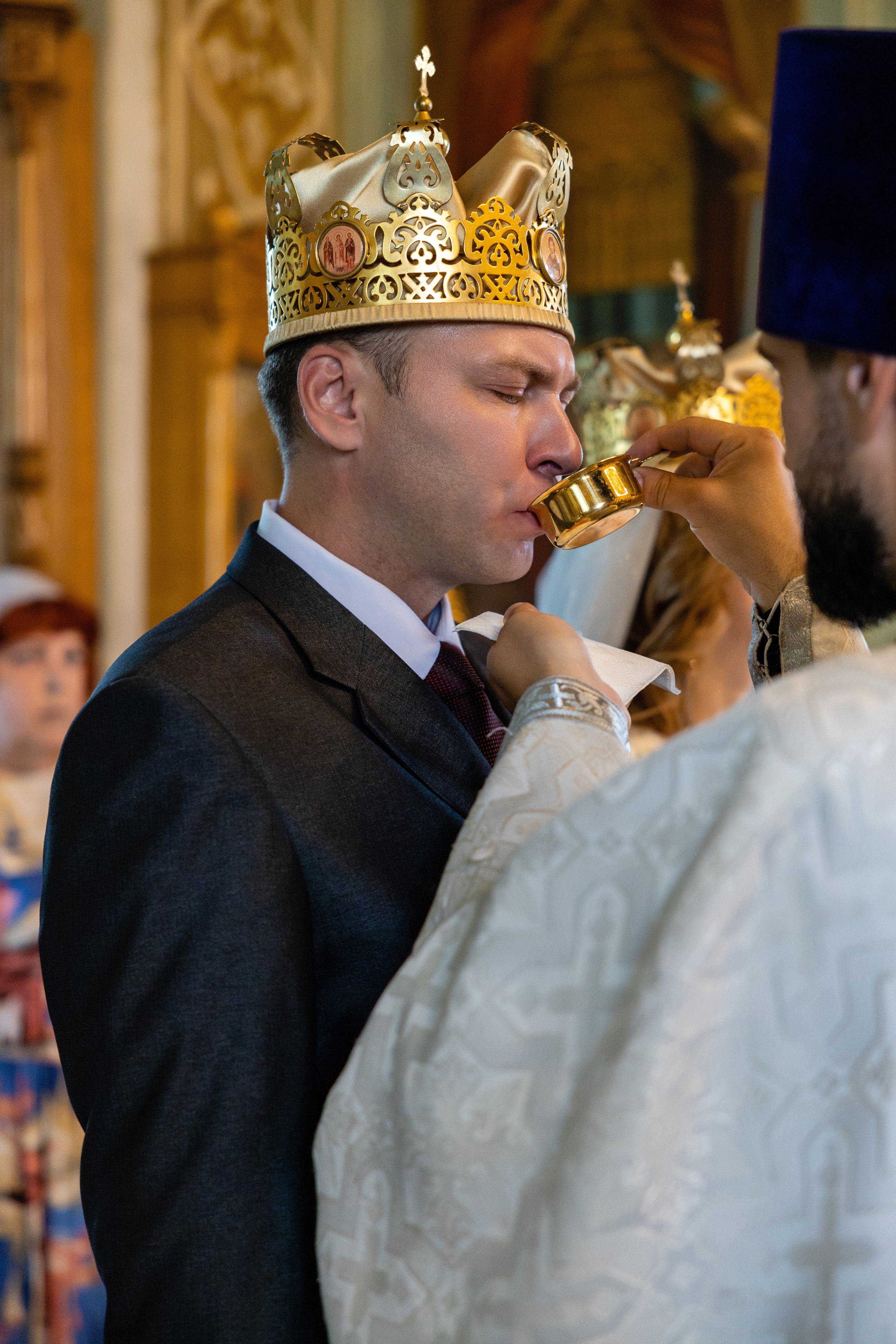 Таинство Венчания. Репортажный и студийный фотограф в Москве — Софи