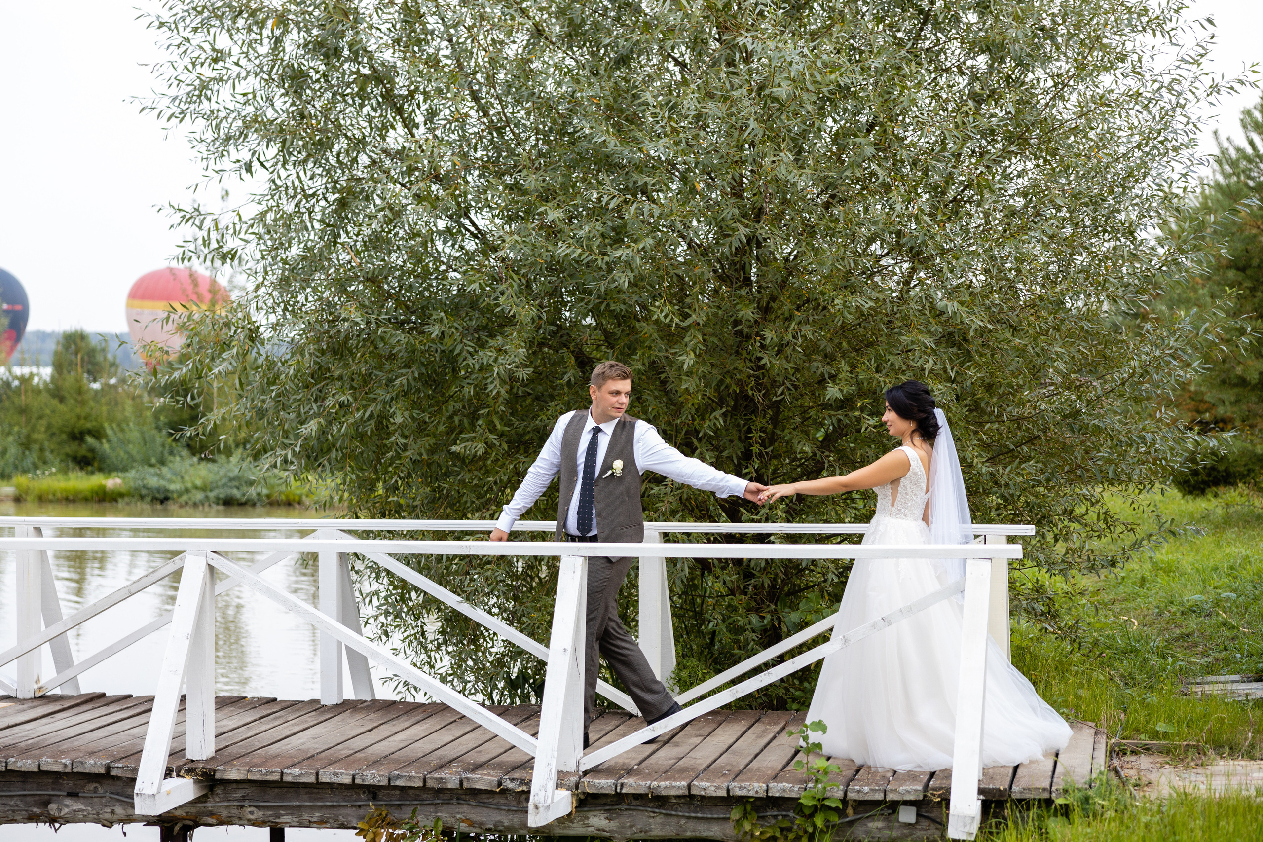 Празднование свадьбы в X-land парке. Репортажный и студийный фотограф в Москве — Софи