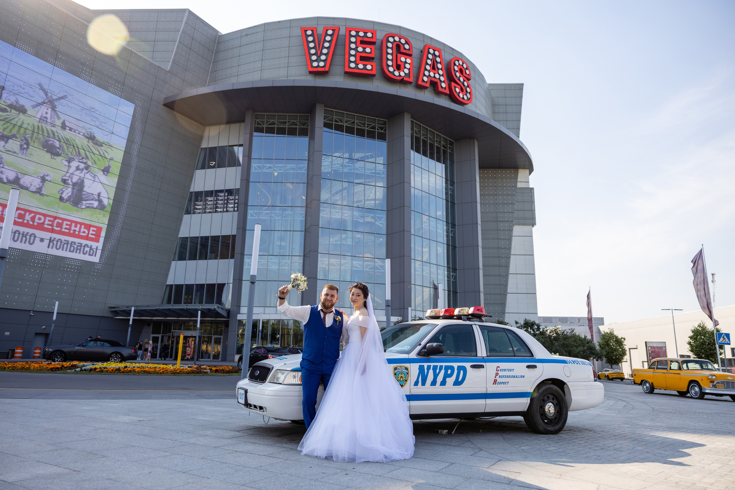 Свадьба в «Вегасе». Репортажный и студийный фотограф в Москве — Софи