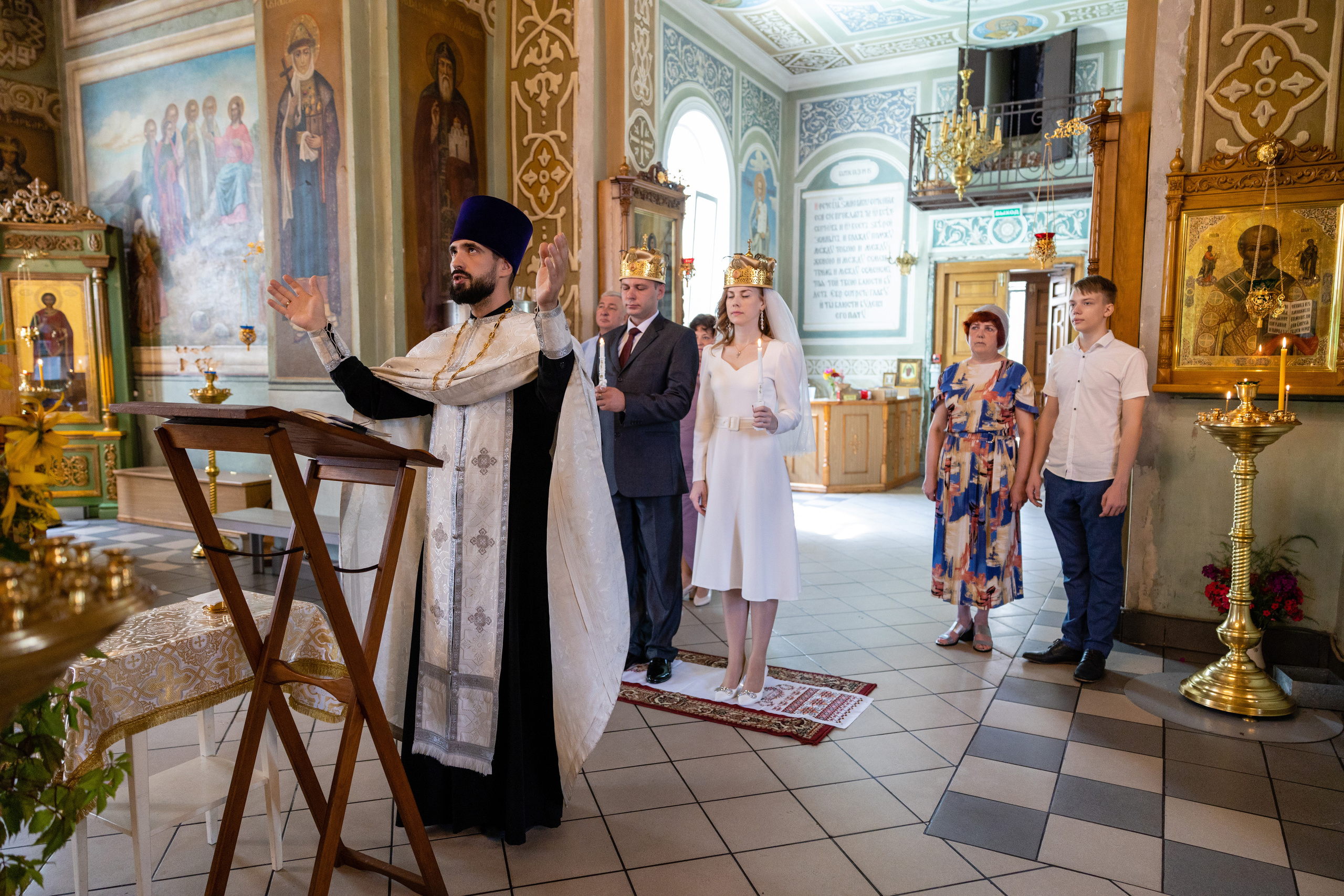 Таинство Венчания. Репортажный и студийный фотограф в Москве — Софи
