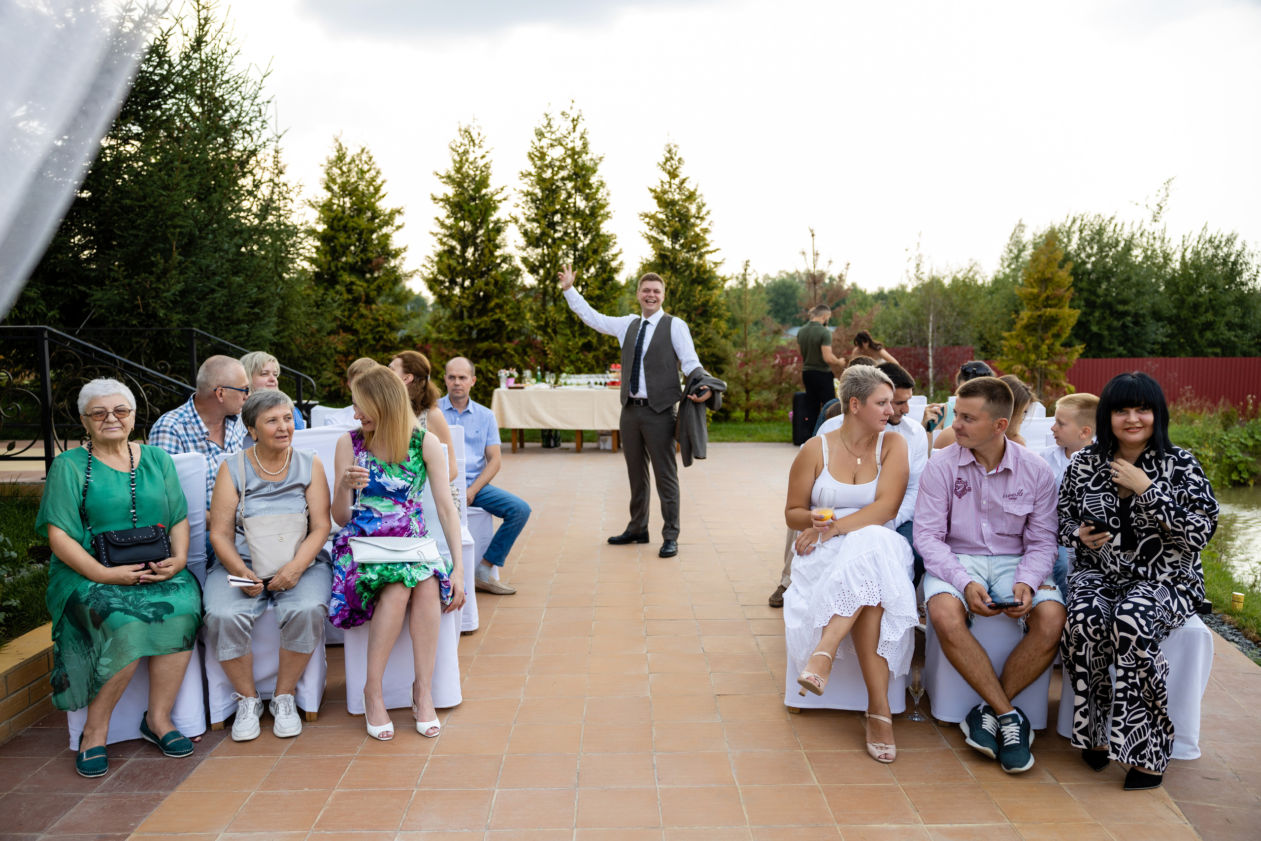 Празднование свадьбы в X-land парке. Репортажный и студийный фотограф в Москве — Софи
