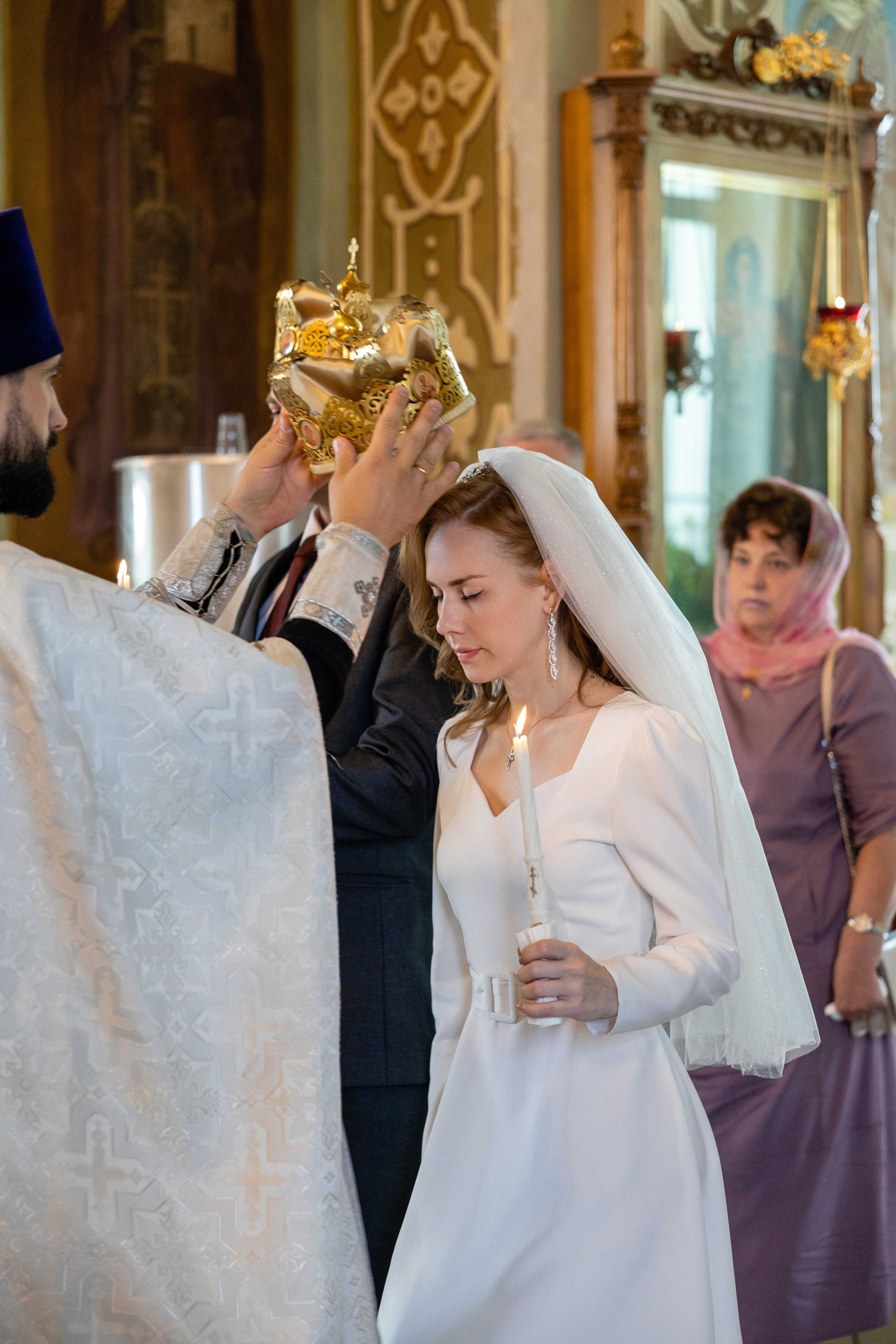 Таинство Венчания. Репортажный и студийный фотограф в Москве — Софи