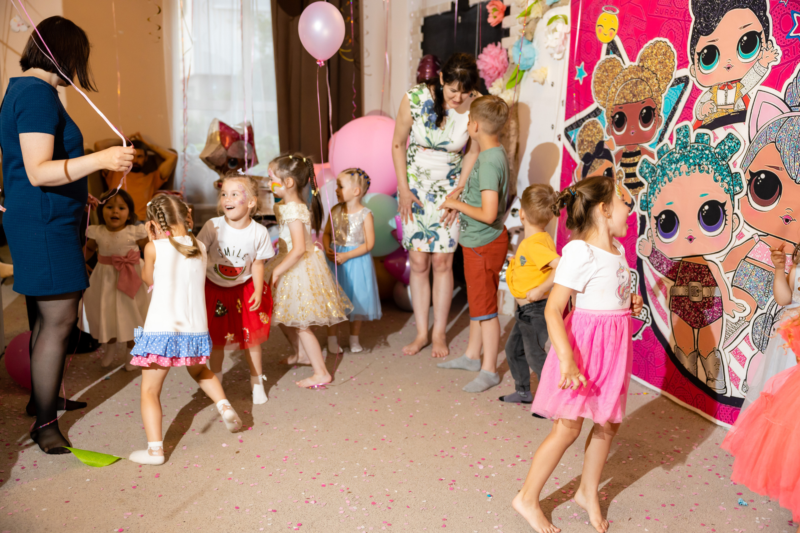 Детский день рождения в лофте. Репортажный и студийный фотограф в Москве — Софи