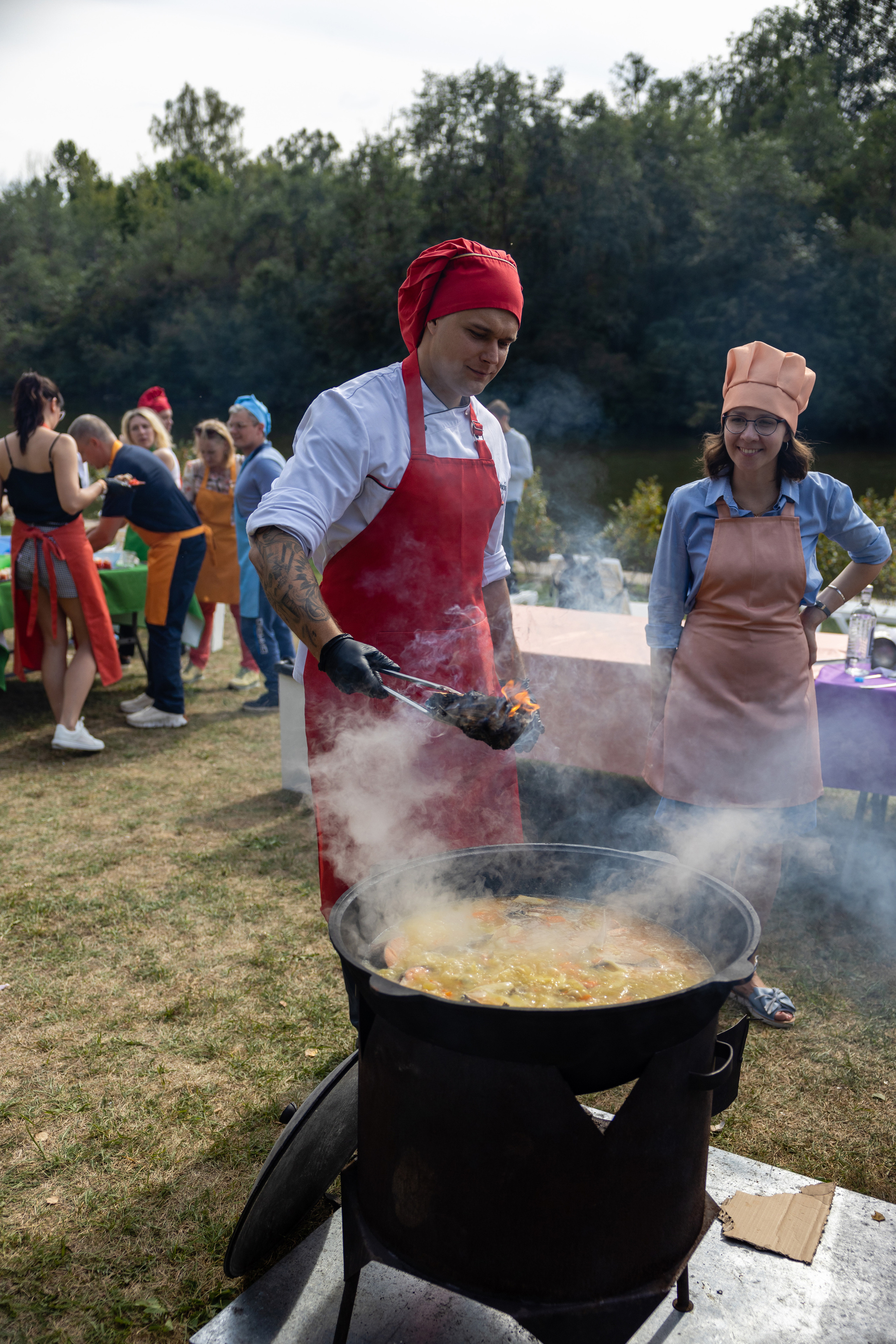 Корпоратив компании «Фито» — кулинарный тимбилдинг. Репортажный и студийный фотограф в Москве — Софи