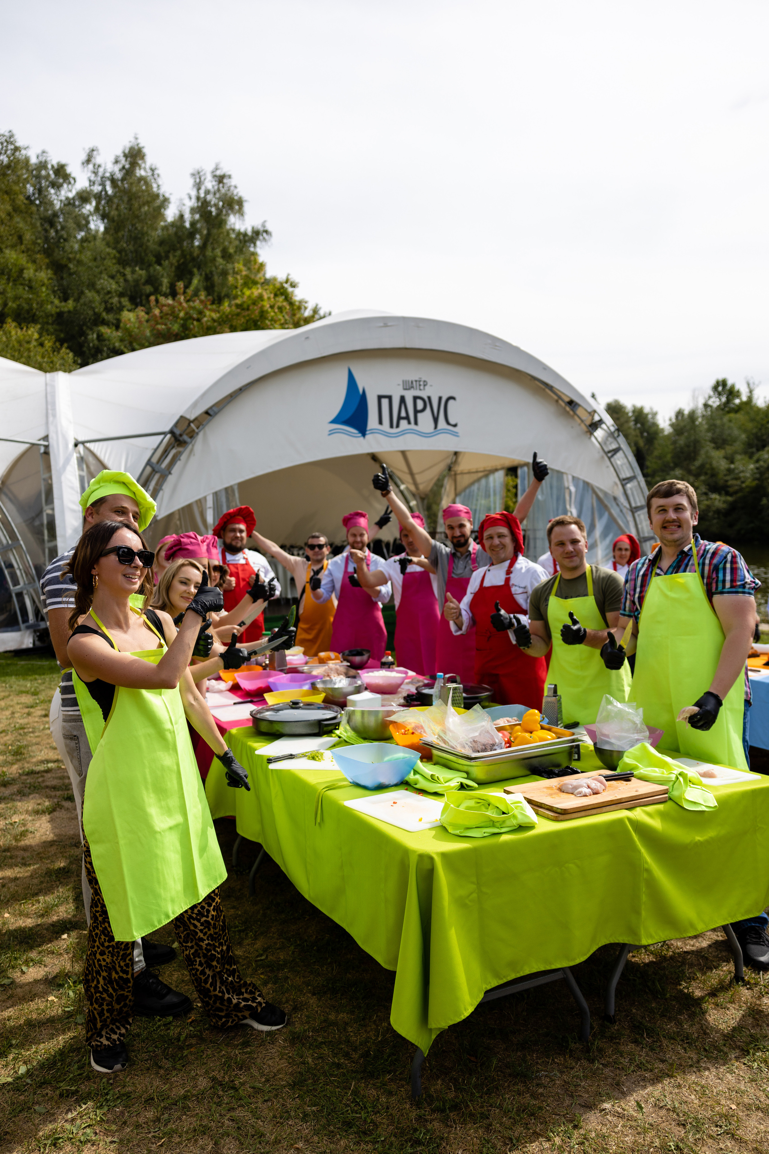 Корпоратив компании «Фито» — кулинарный тимбилдинг. Репортажный и студийный фотограф в Москве — Софи