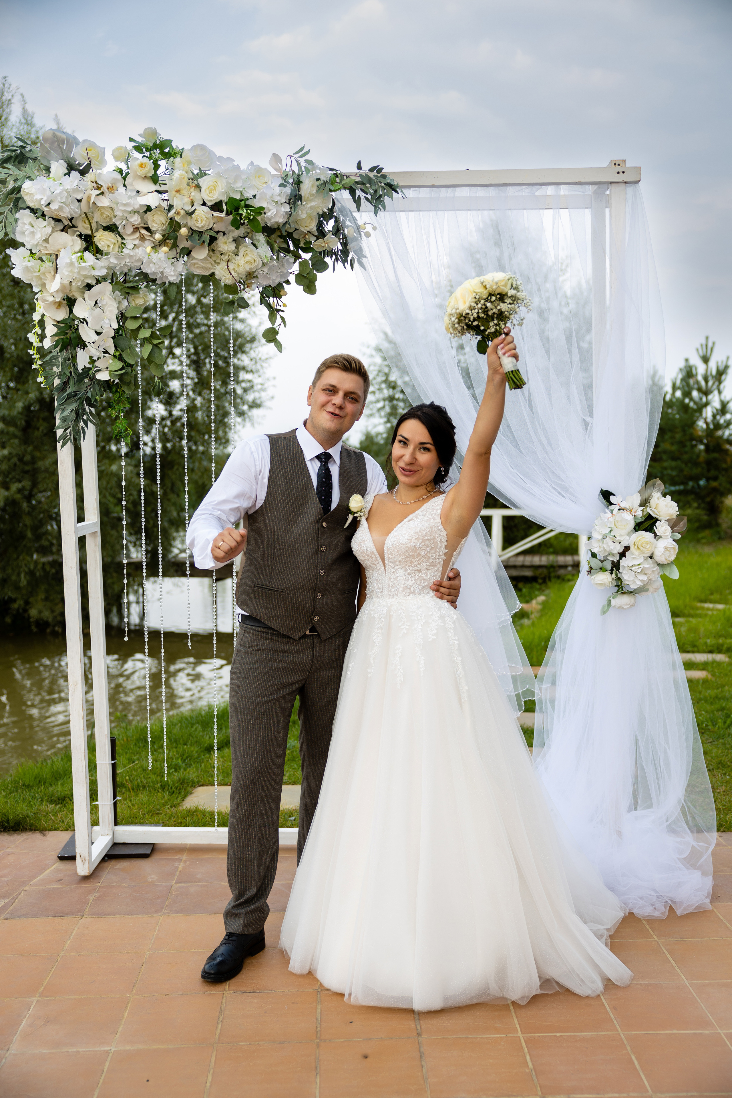 Празднование свадьбы в X-land парке. Репортажный и студийный фотограф в Москве — Софи