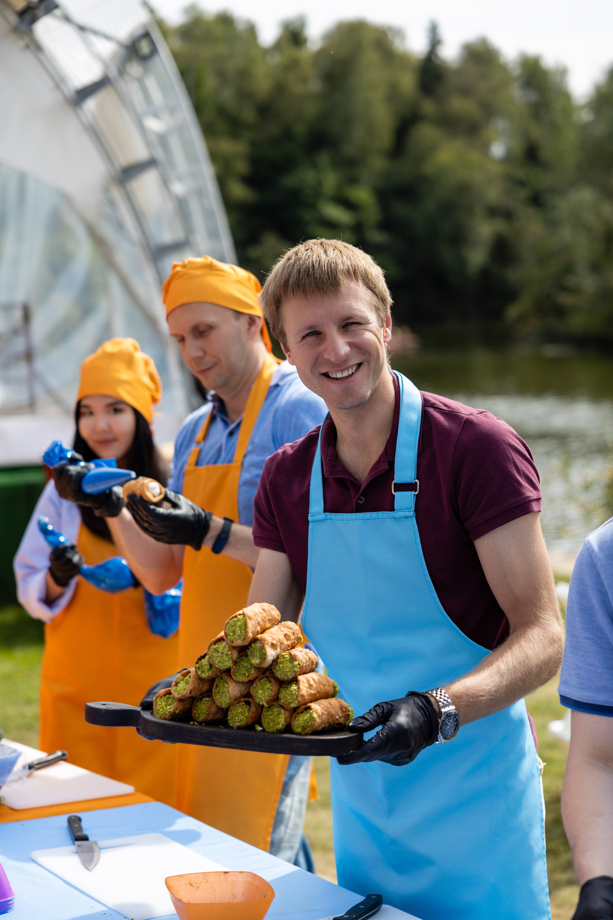 Корпоратив компании «Фито» — кулинарный тимбилдинг. Репортажный и студийный фотограф в Москве — Софи