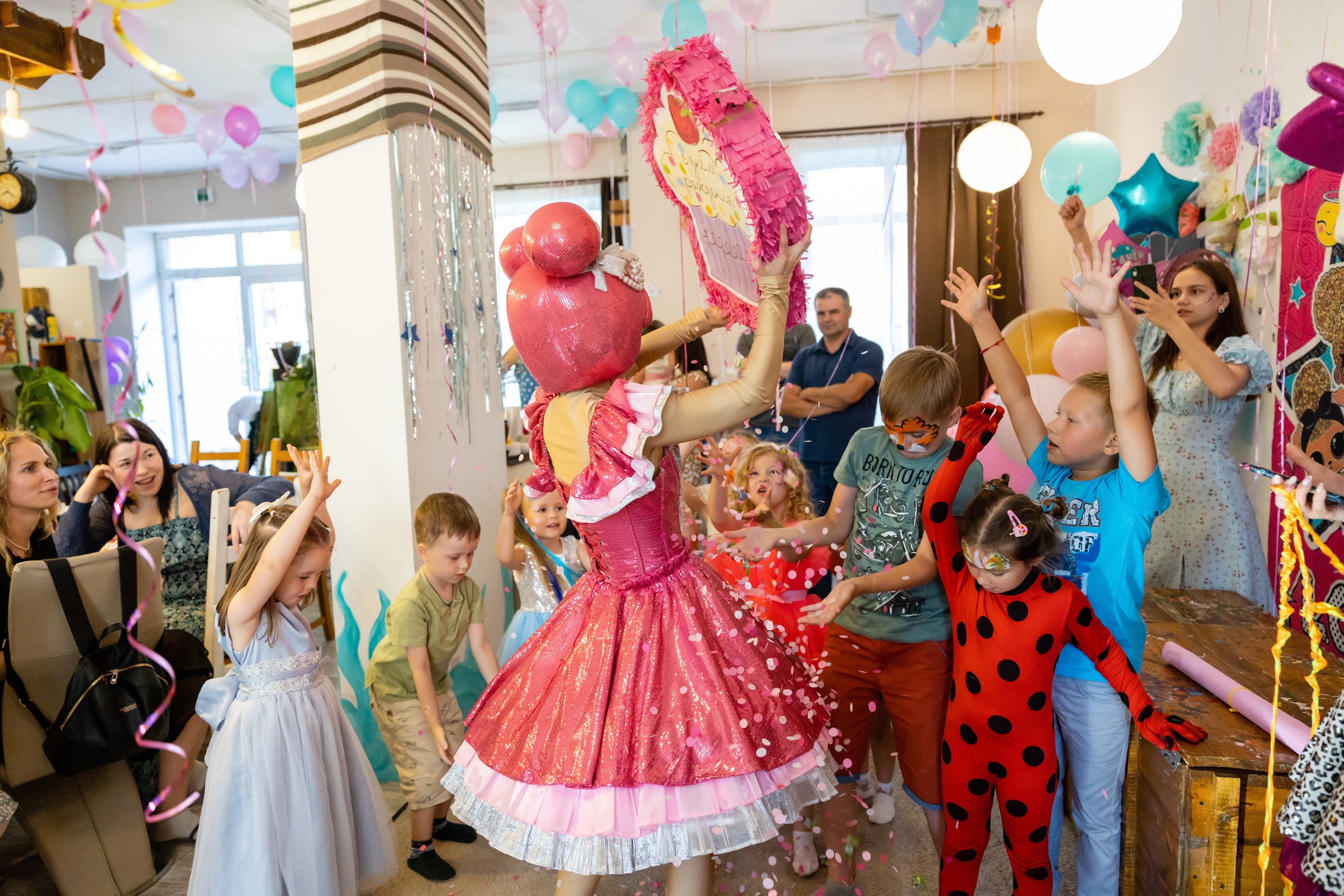 Детский день рождения в лофте. Репортажный и студийный фотограф в Москве — Софи