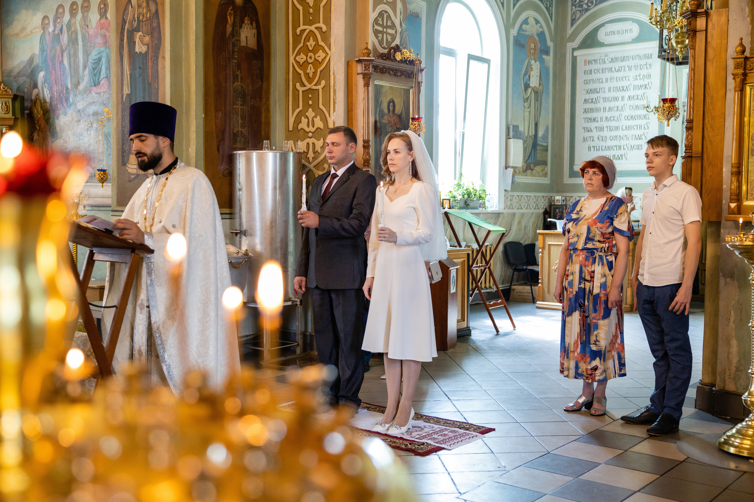 Таинство Венчания. Репортажный и студийный фотограф в Москве — Софи