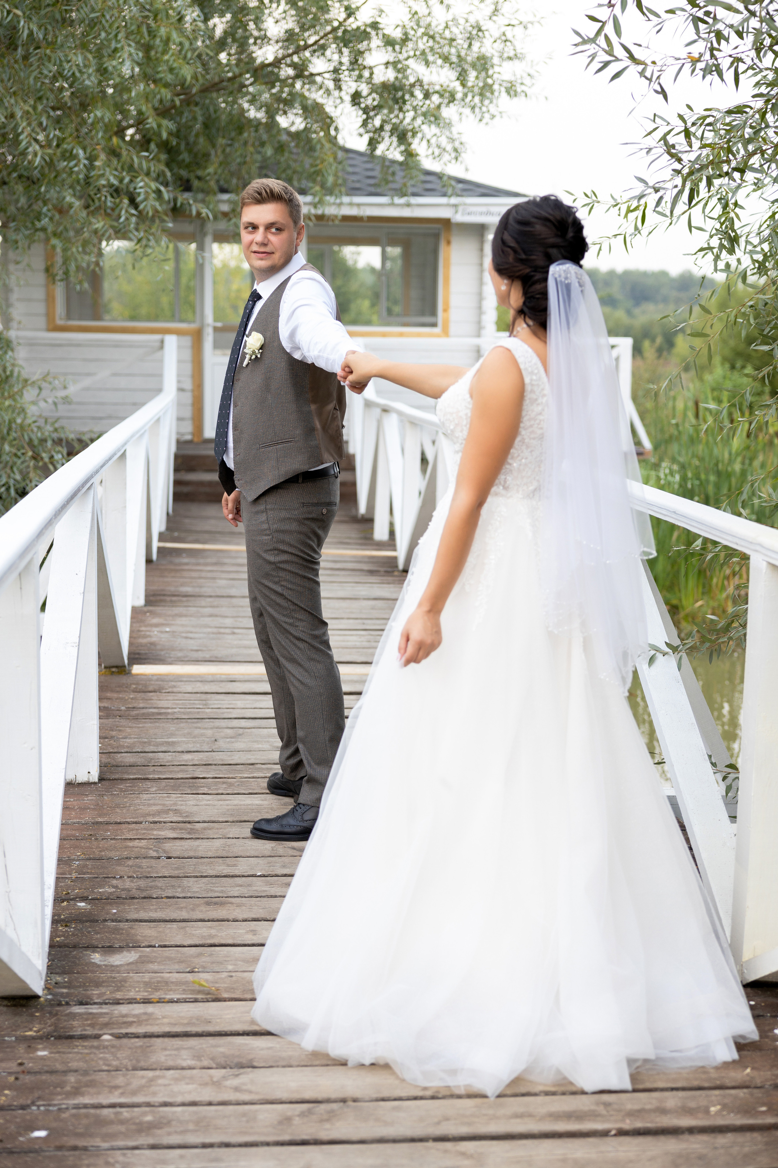 Празднование свадьбы в X-land парке. Репортажный и студийный фотограф в Москве — Софи