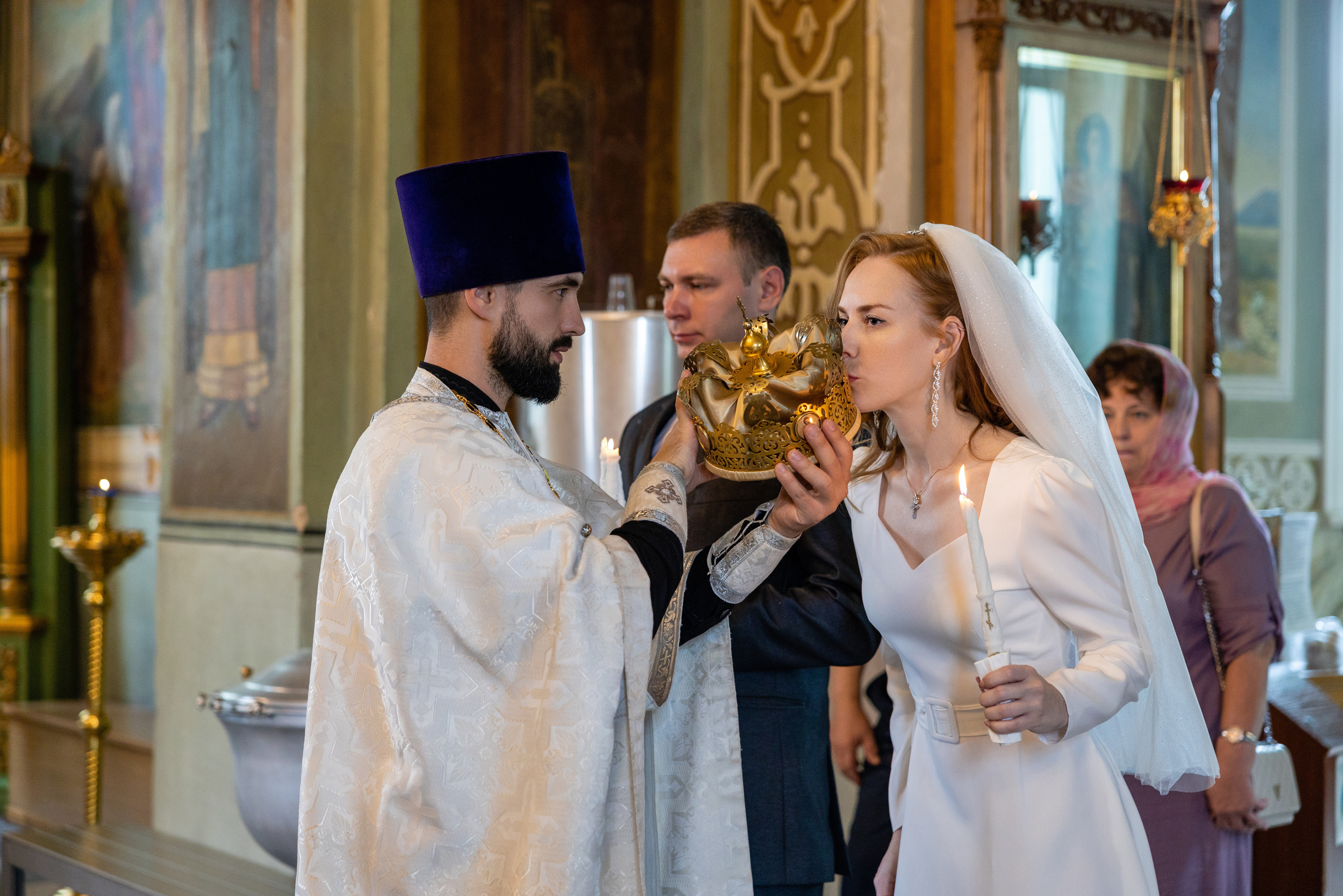 Таинство Венчания. Репортажный и студийный фотограф в Москве — Софи