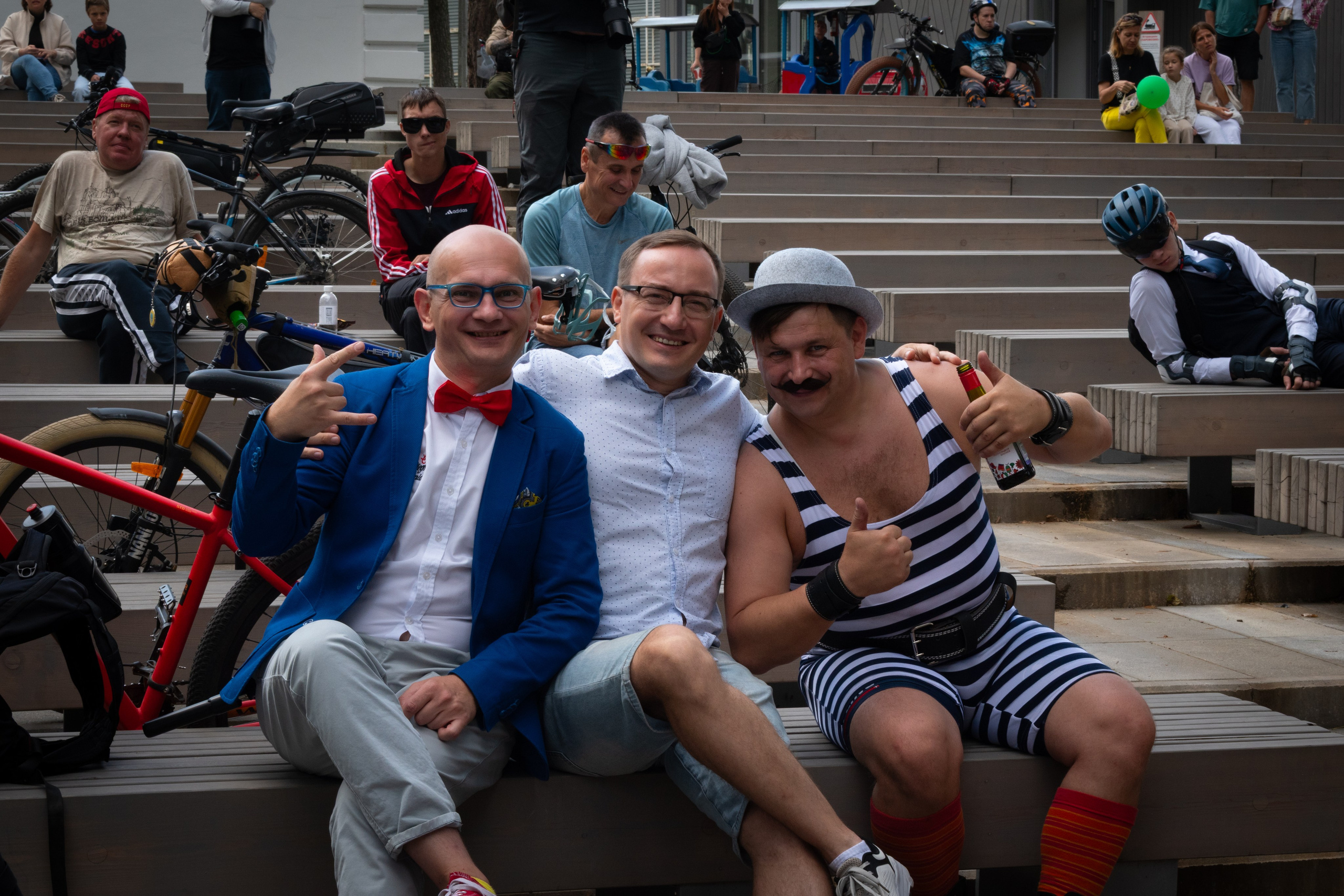 «Леди на велосипеде» — велопробег по г. Жуковскому 2025. Репортажный фотограф Сыбер Мартти