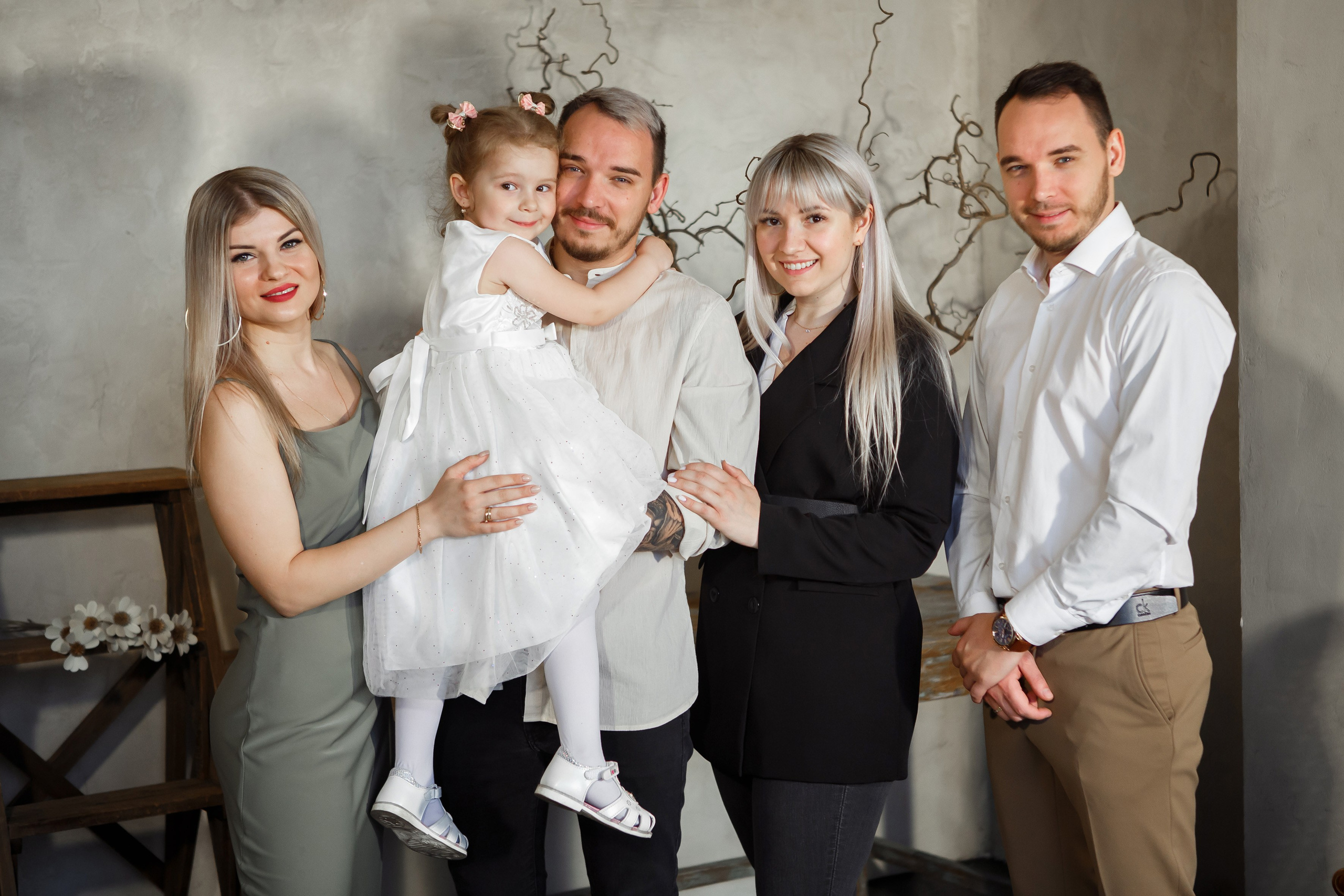 Очень большая семья, личные и парные портреты. Свадебный и портретный Фотограф в Липецке Дмитрий Котюков