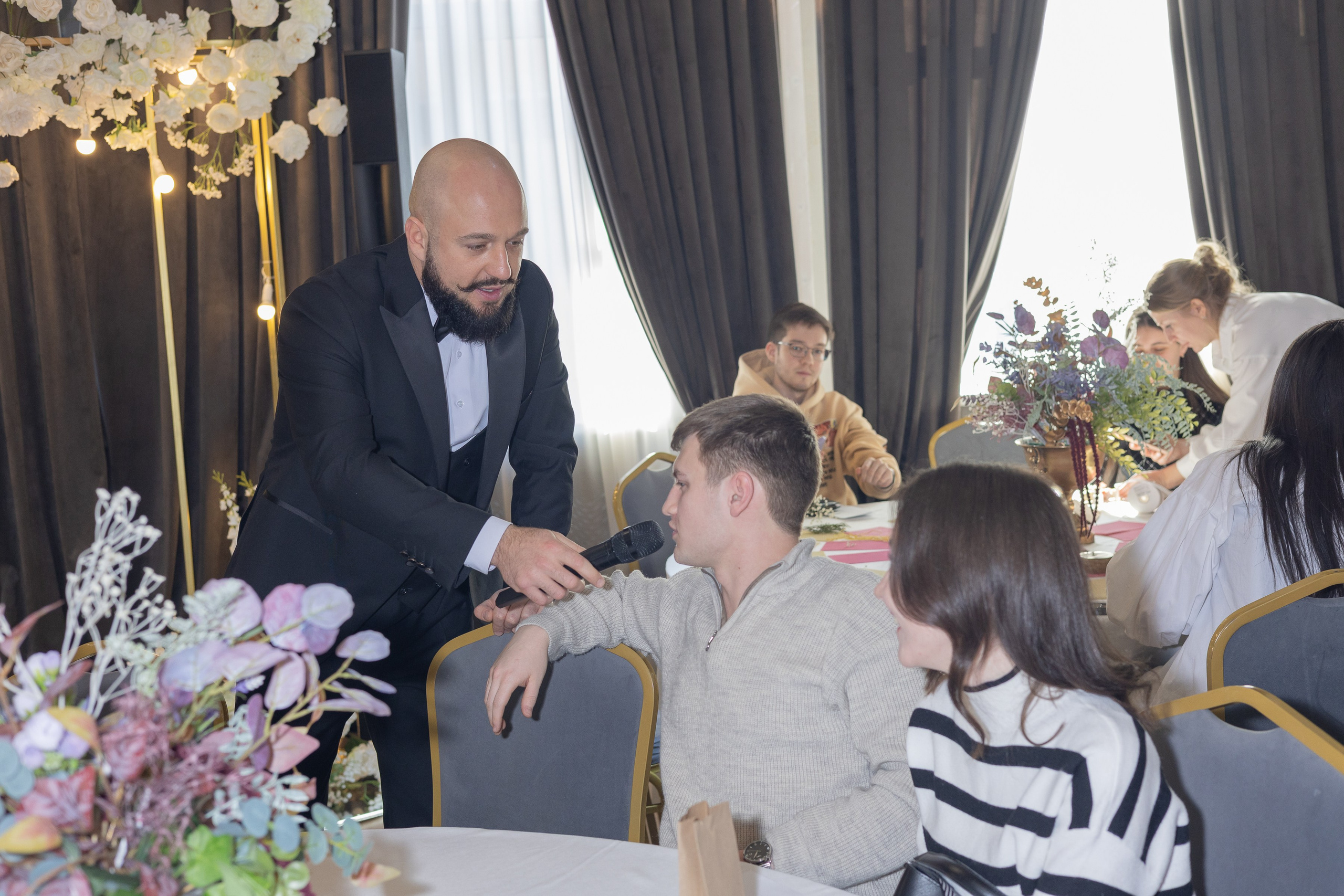 Свадебное чаепитие для молодоженов