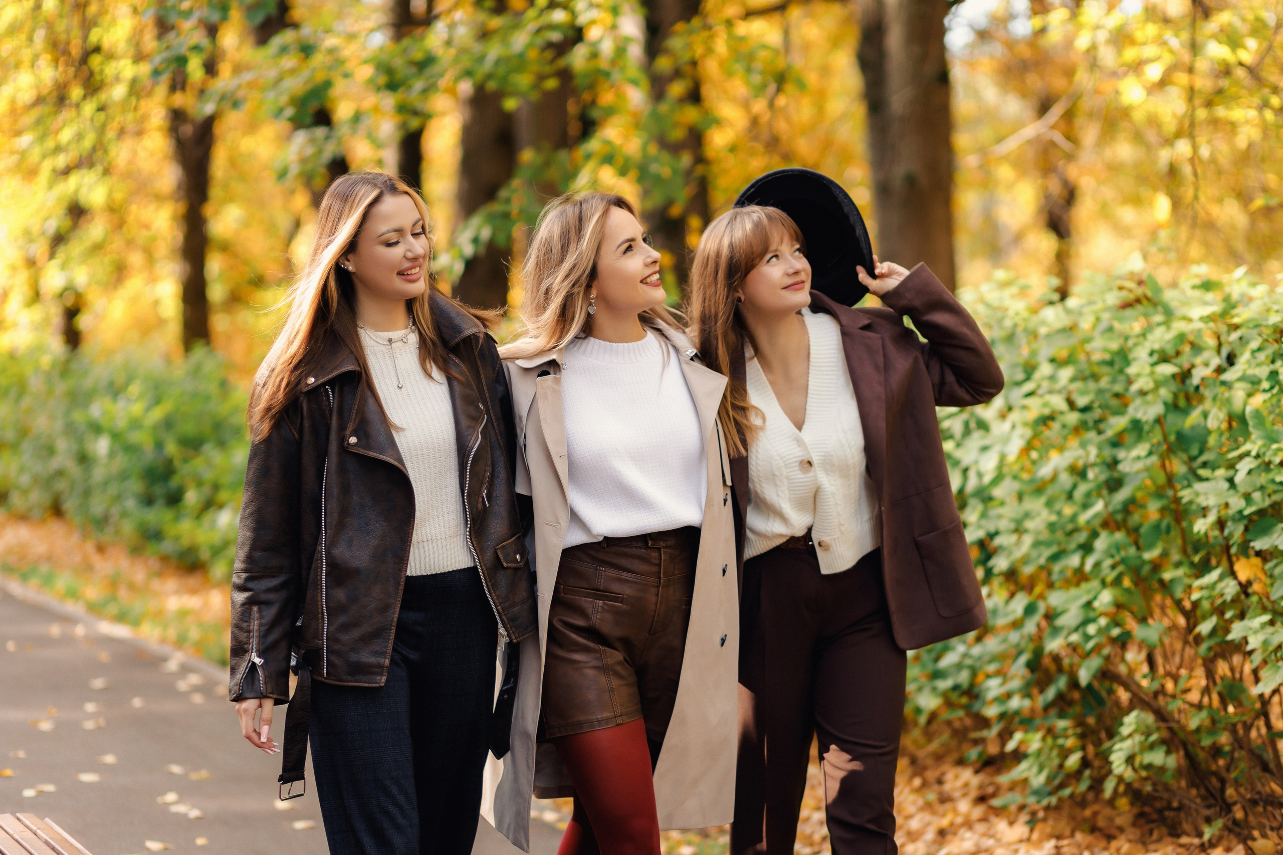 Осенняя фотосессия с подругами. Зотова Алена — семейный и женский фотограф в Зеленограде