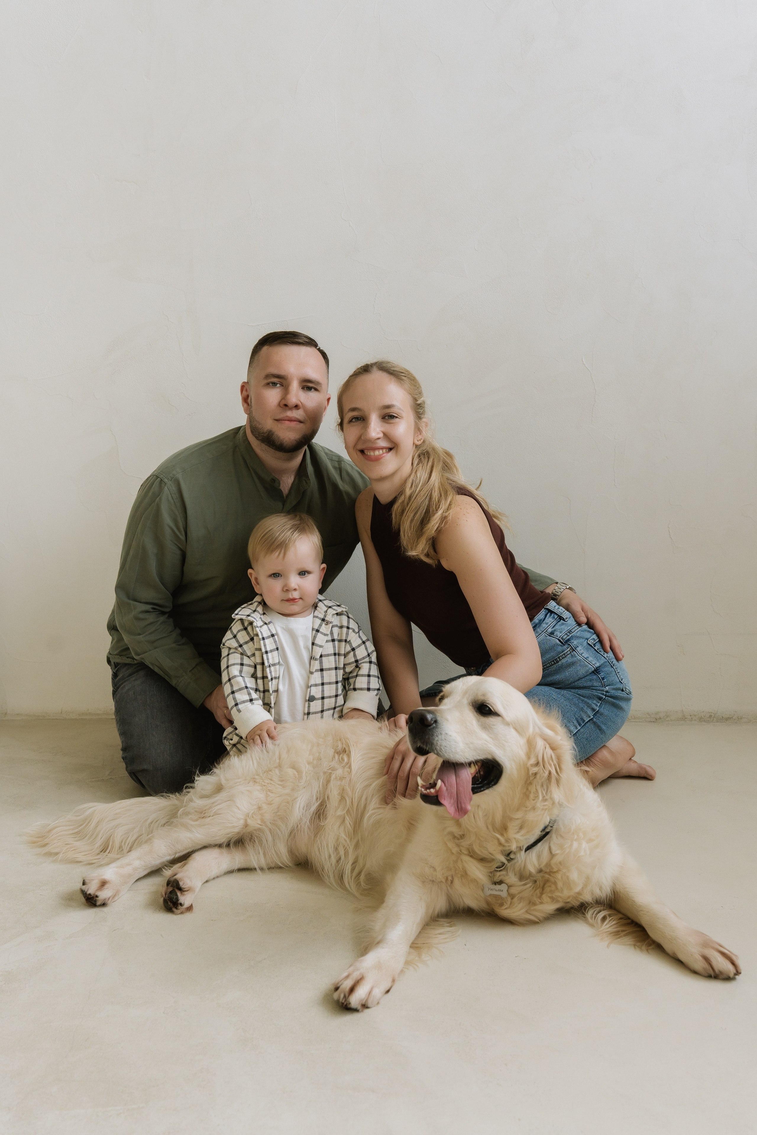 Кристина, Вадим, Лёва и Уильям. Свадебный фотограф в Москве Яна Деньгина