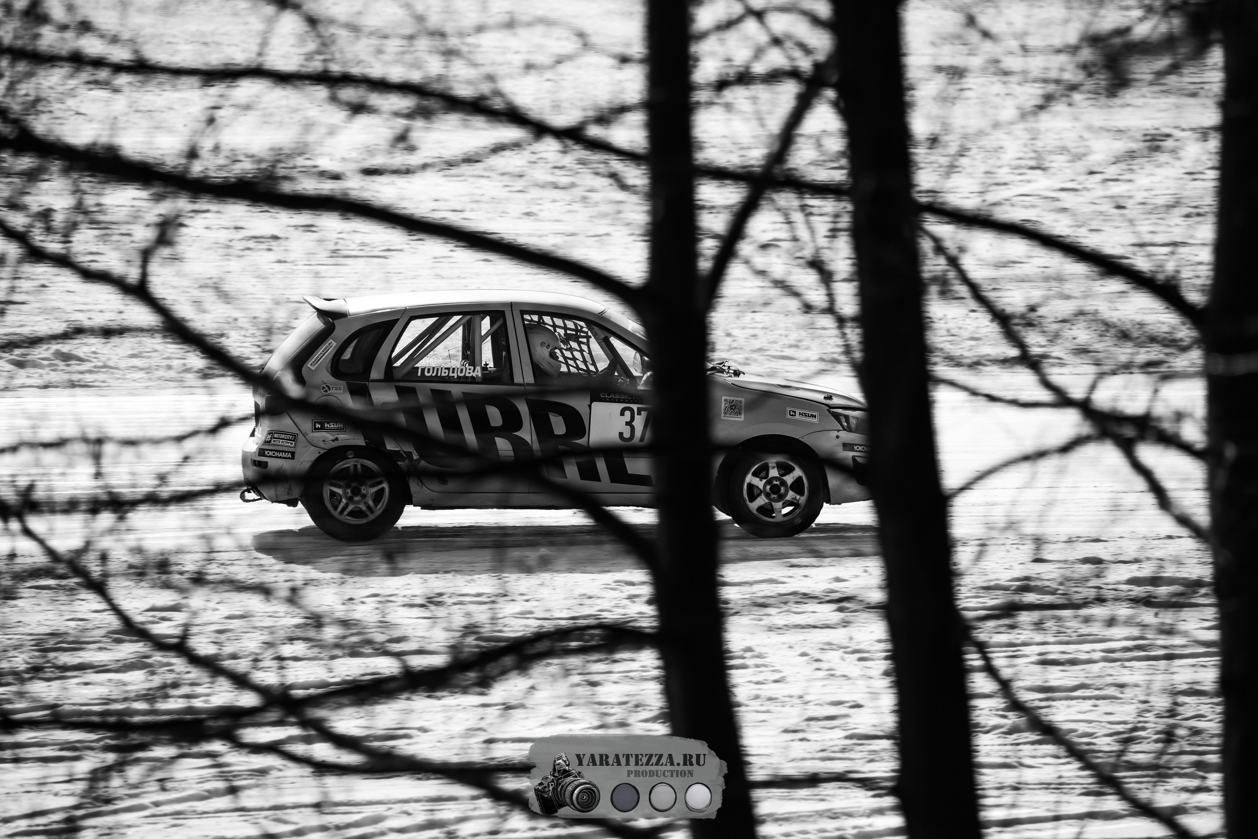 Тренировочный день на ледовой трассе. Yaratezza production