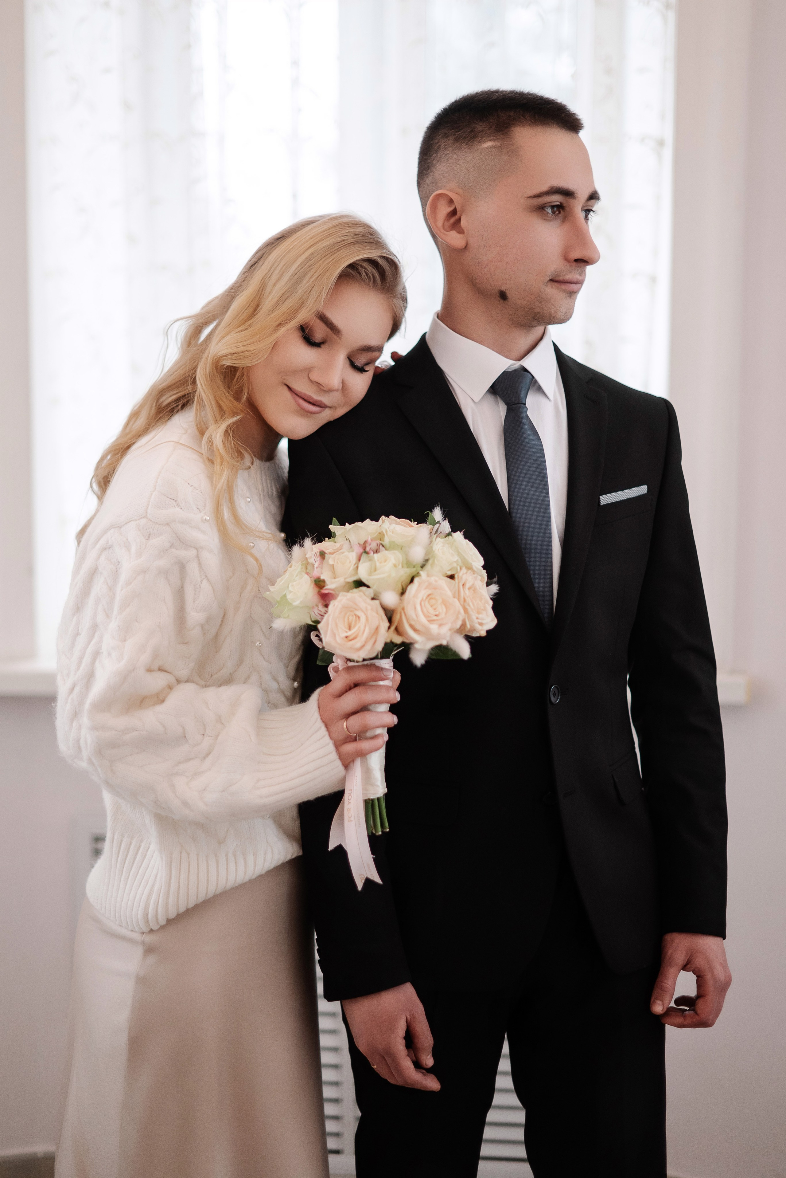 Александра и Алексей, роспись и прогулка зимой. Свадебный и портретный фотограф в Липецке Юлия Свит