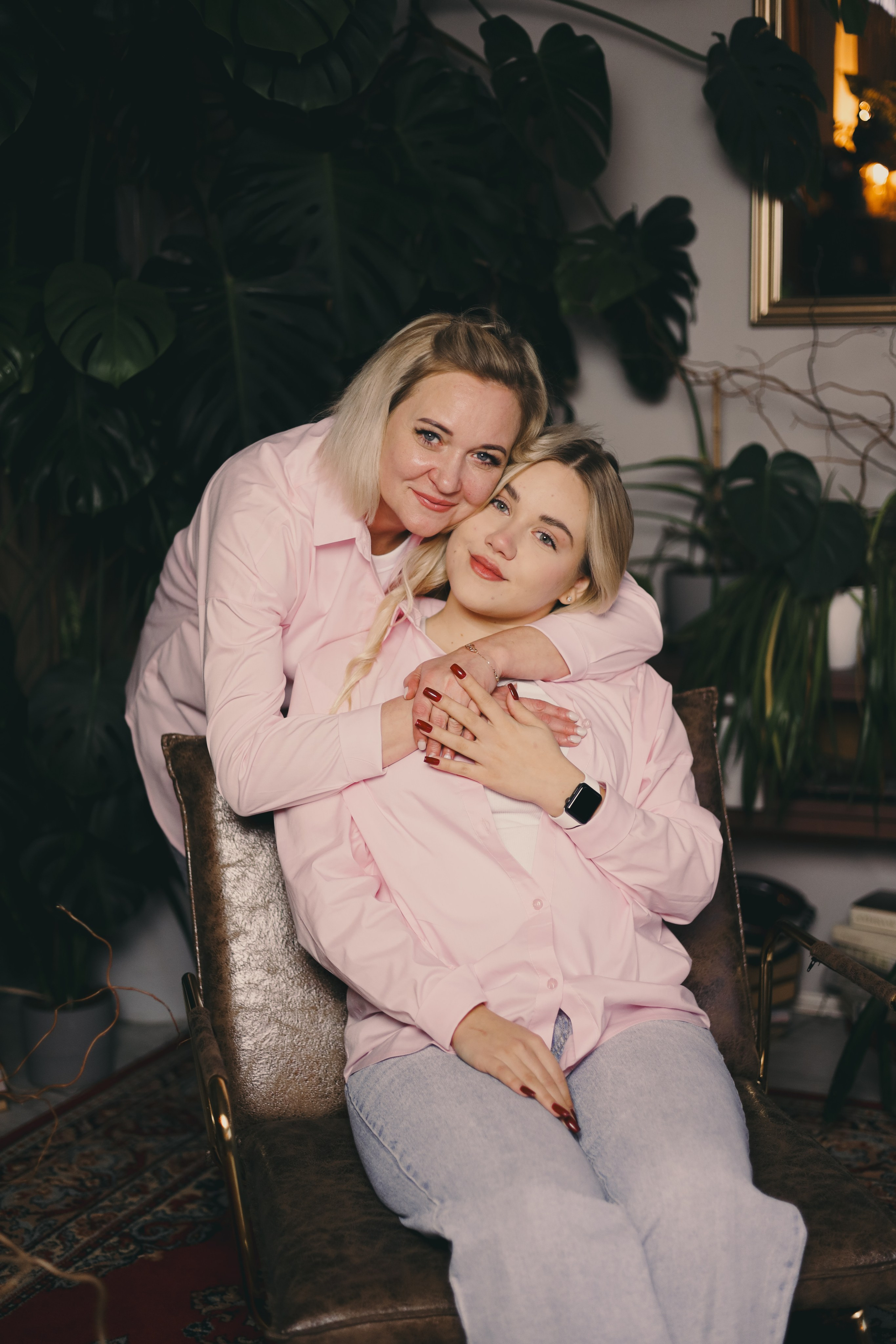 Саша и ее мама. Фотограф Мария Лаенко