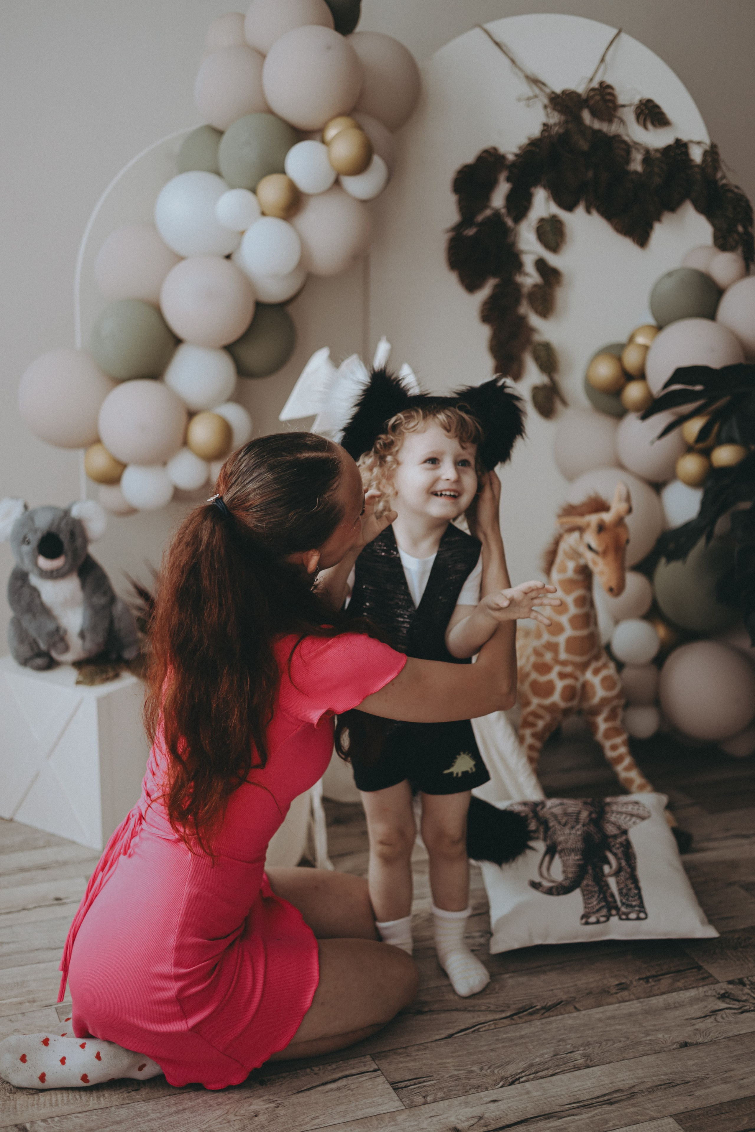 Женя и его семья. Фотограф Мария Лаенко