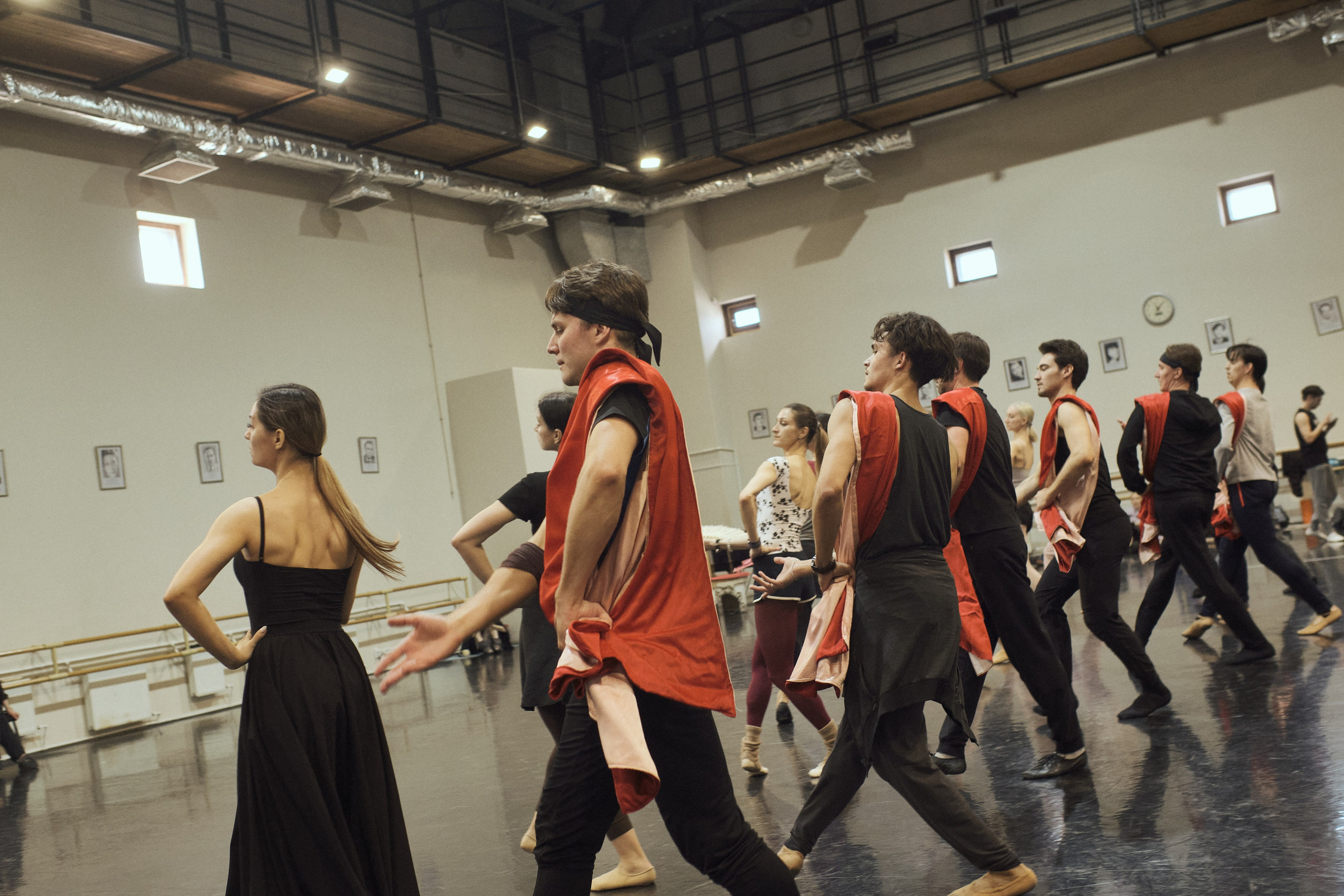 Балетный класс и репетиция артистов балета КТОиБ им. Мусы Джалиля. Barsukov