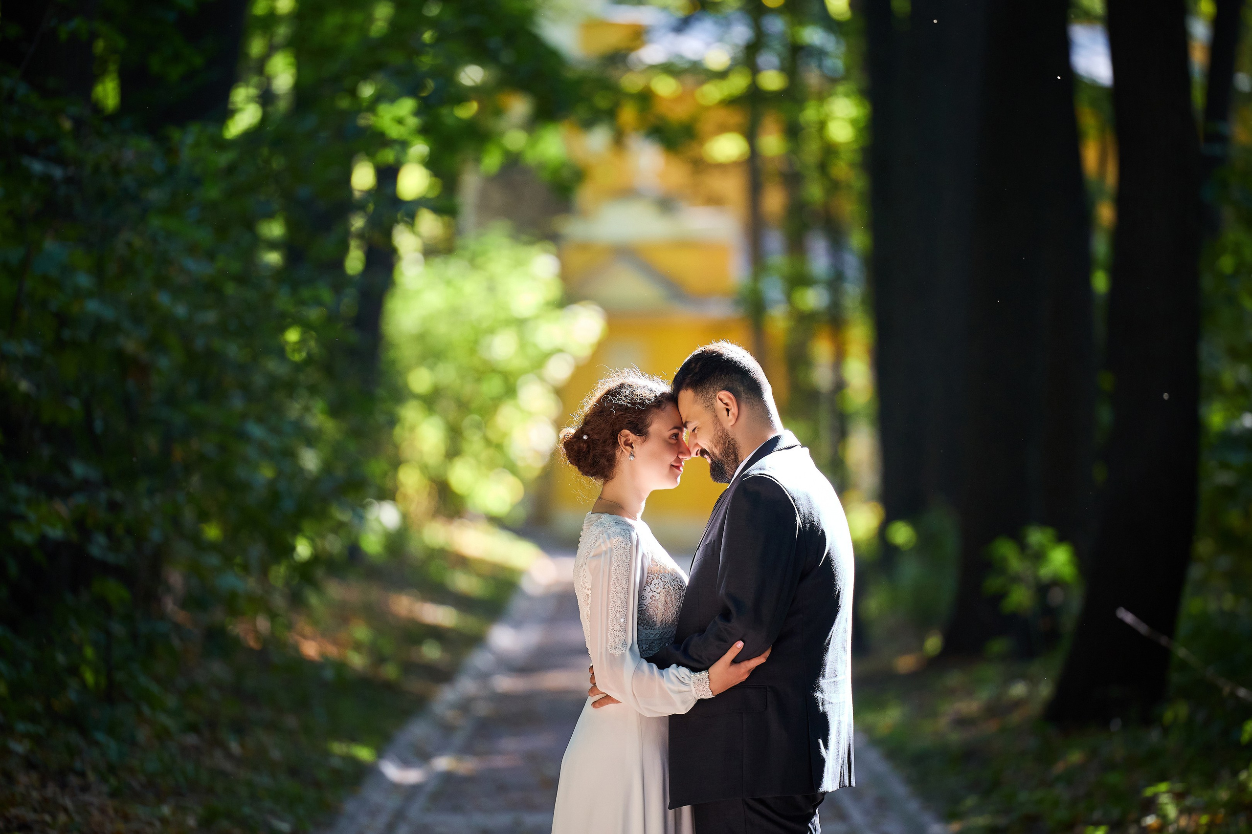 Свадебная фотосессия Царицыно. Свадебный фотограф Сергей Колбинский