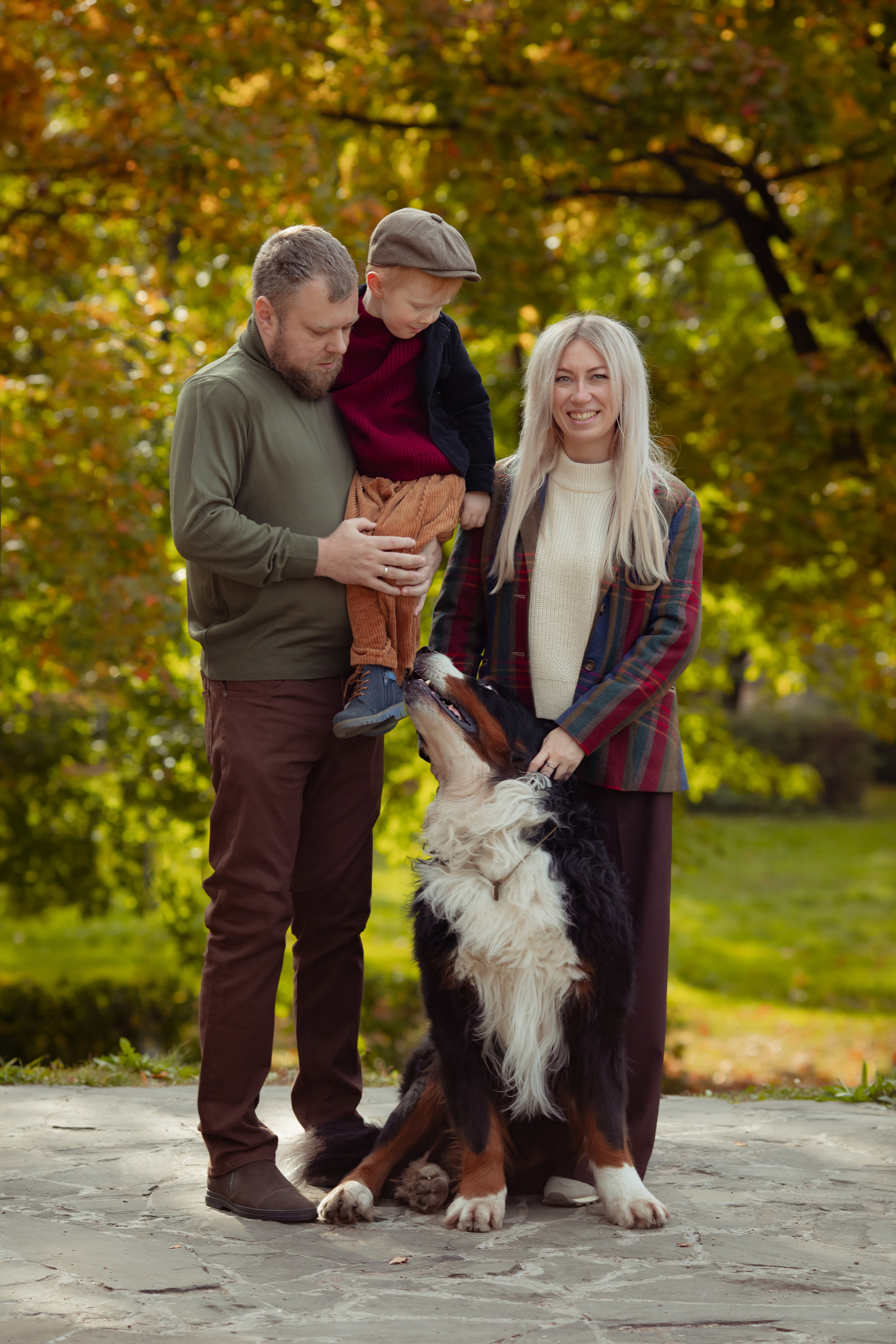 Ася, Дима, Кирилл с Бергамотом. Семейный и детский фотограф в Москве Дорогова Екатерина