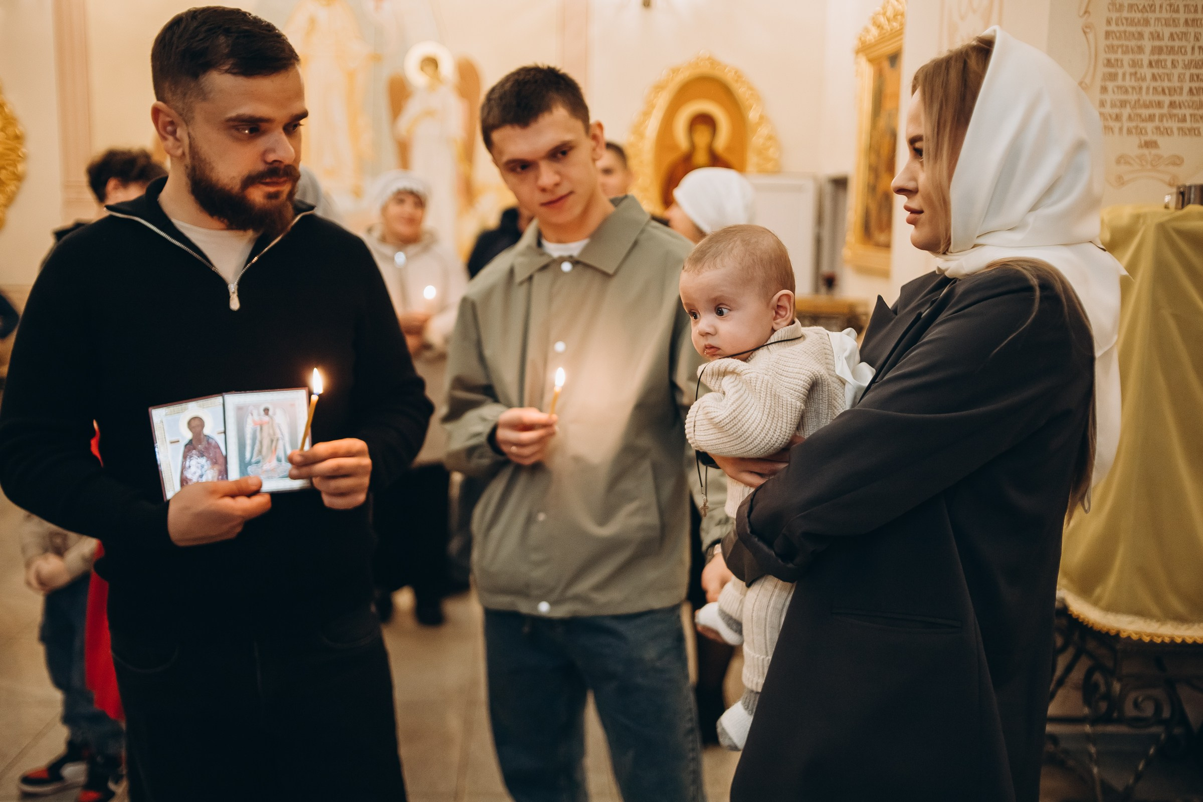 Крещение Макса. Семейный фотограф в Волгодонске Краченцева Анна