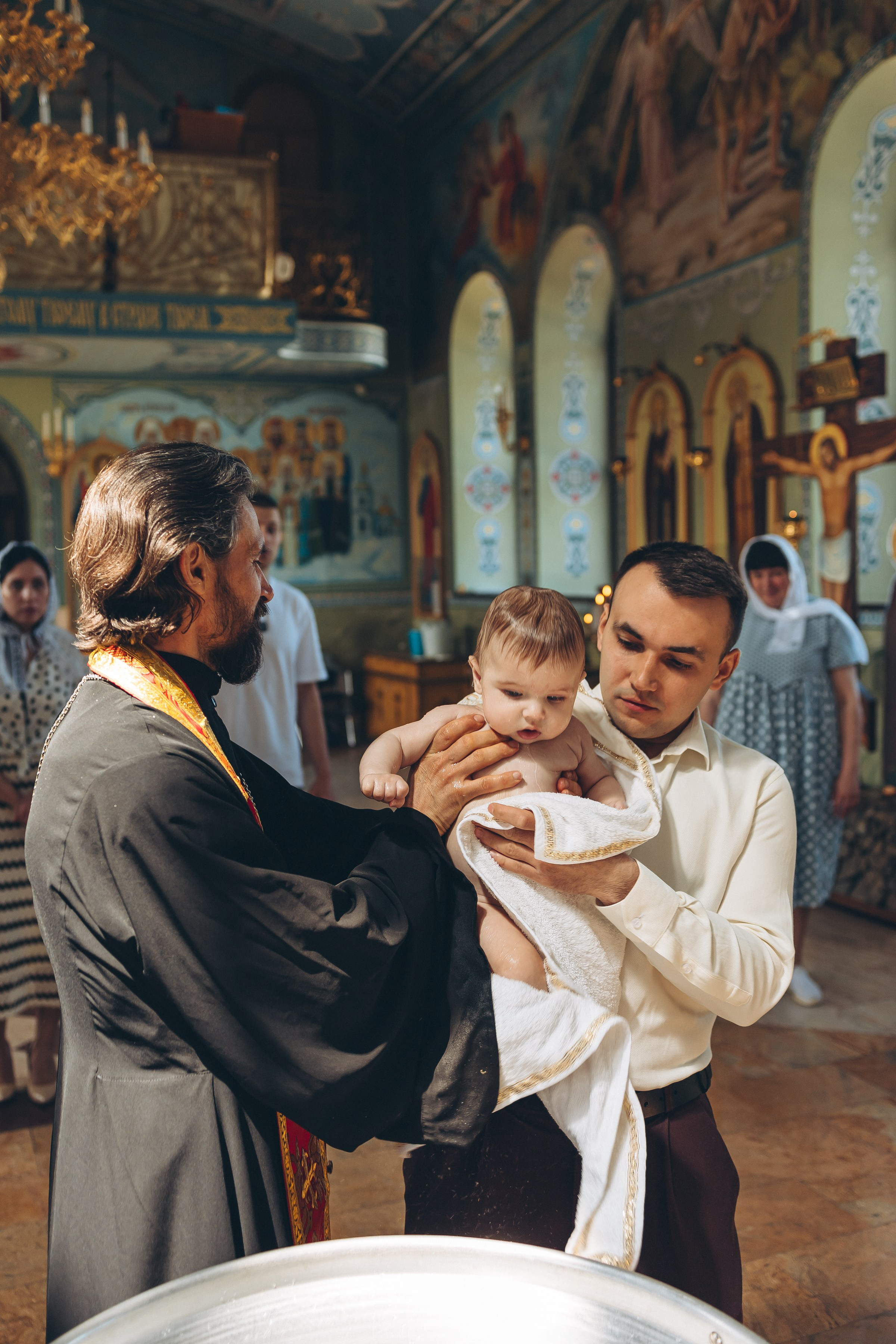 Крещение Тимофея. Семейный фотограф в Волгодонске Краченцева Анна