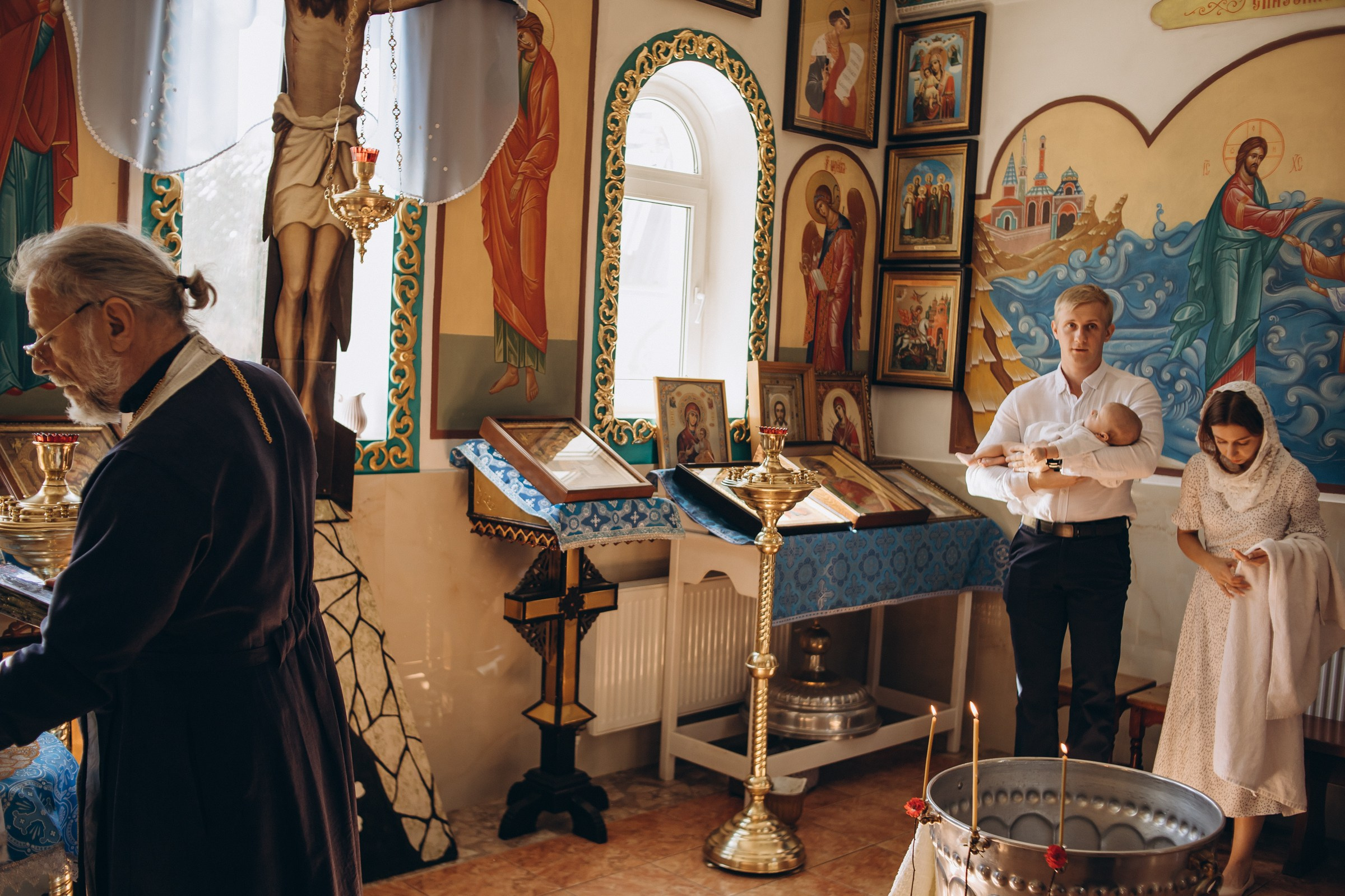 Крещение Дмитрия. Семейный фотограф в Волгодонске Краченцева Анна