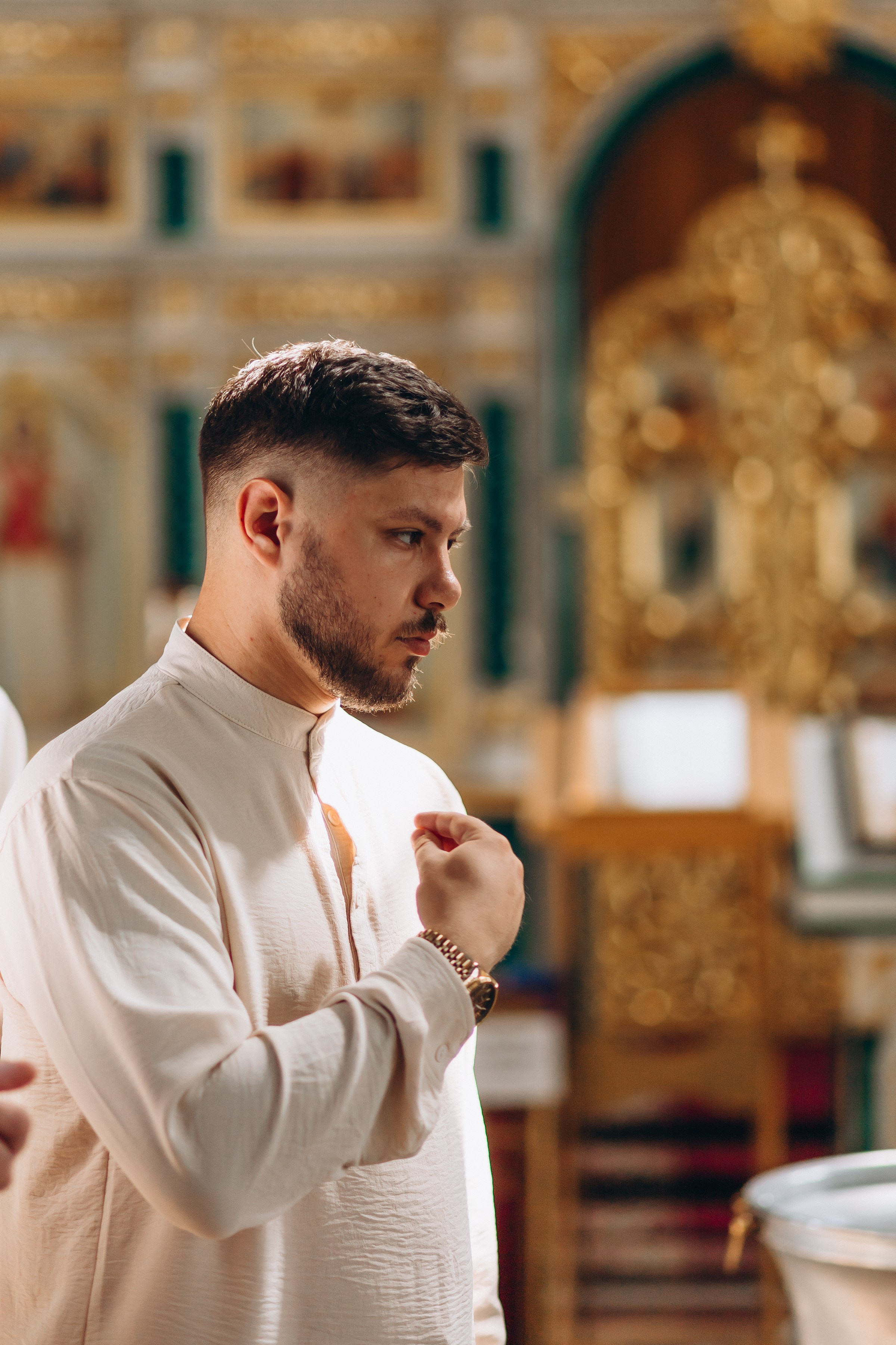 Крещение Родиона. Семейный фотограф в Волгодонске Краченцева Анна