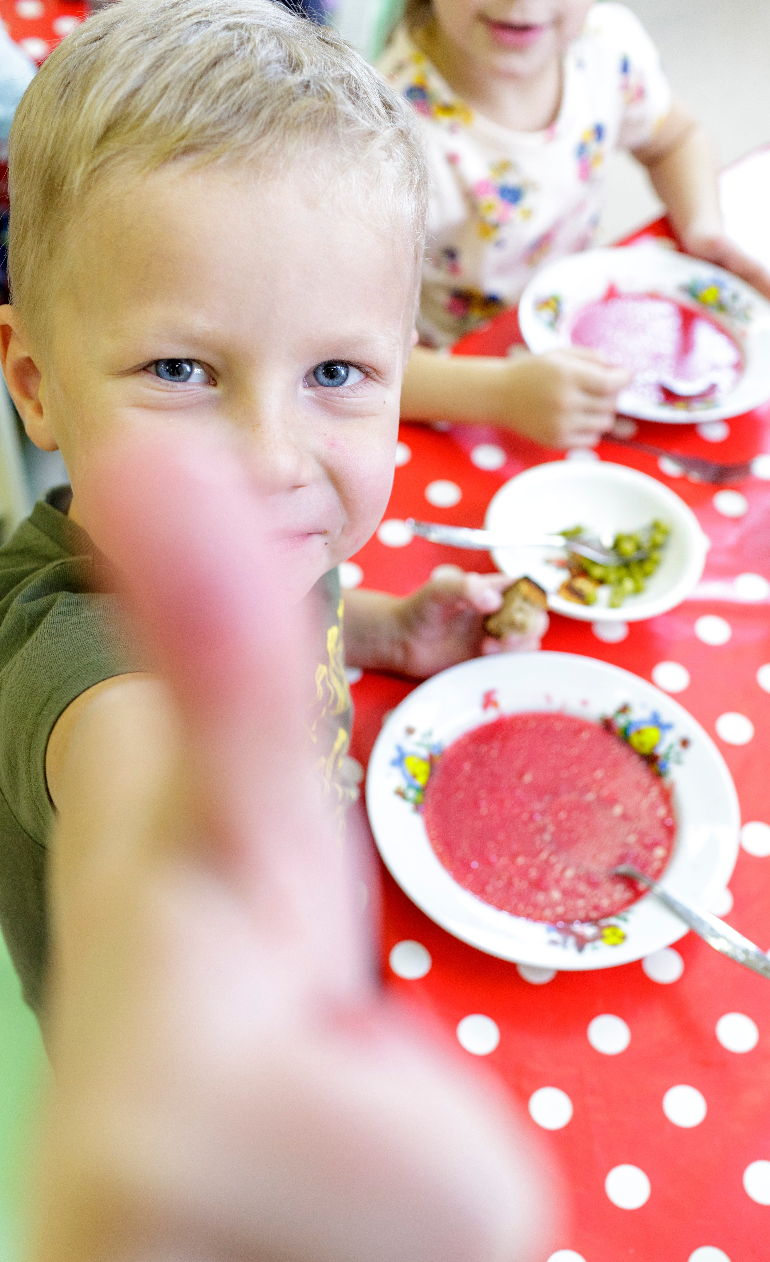 В детском саду