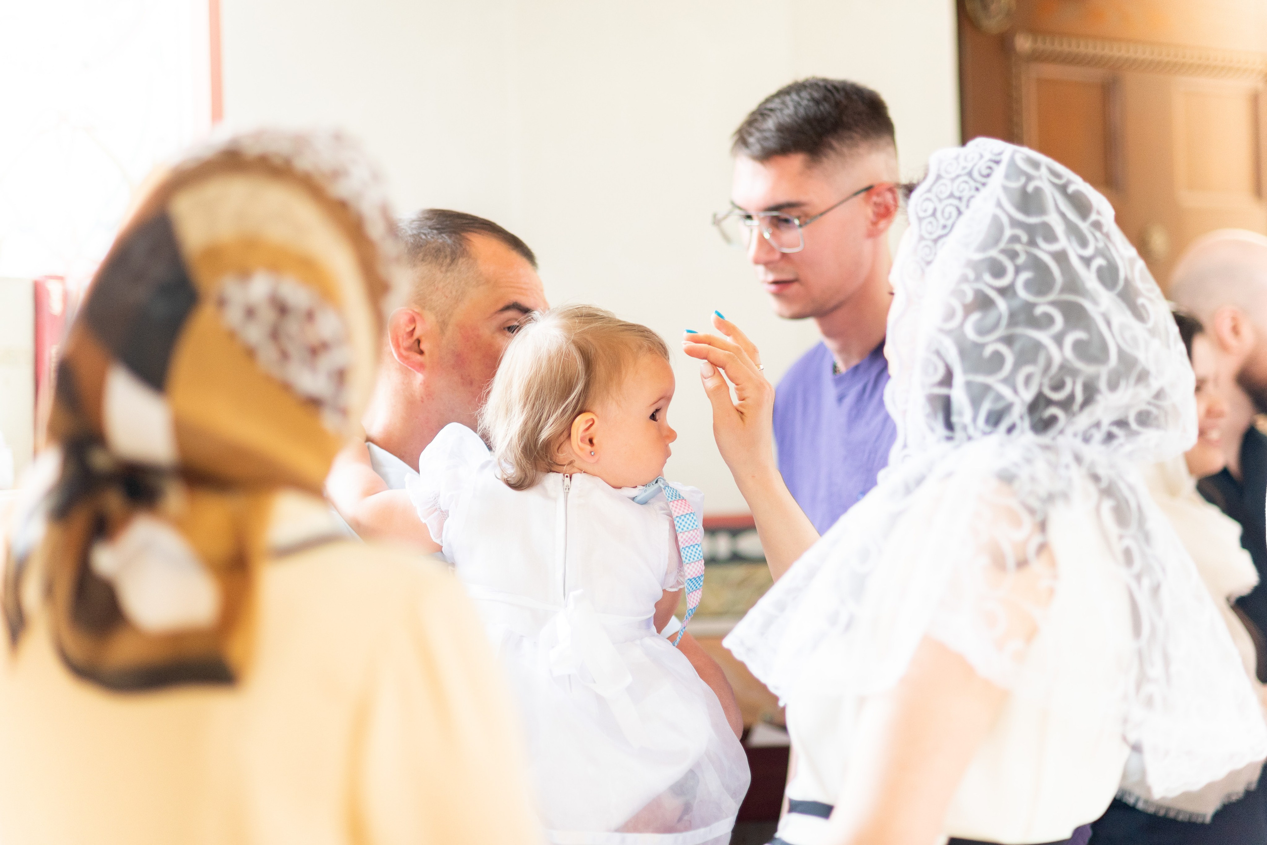 Крещение Ники. Фотограф Юлия Попова