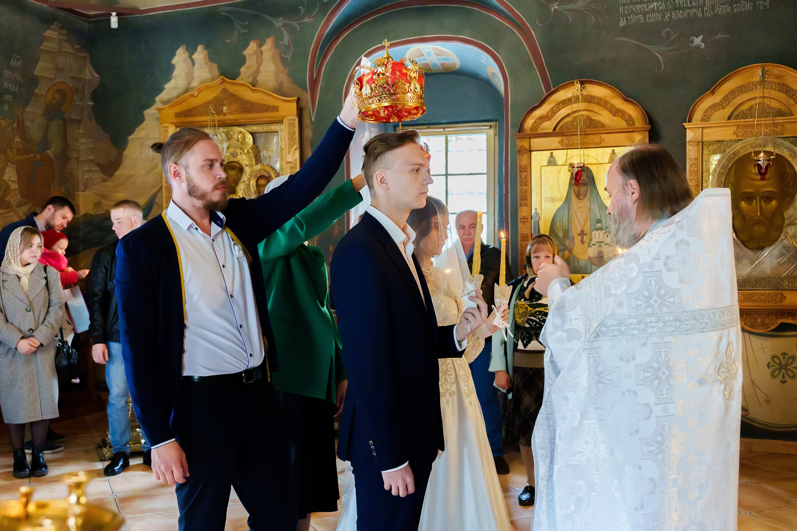 Венчание. Фотограф Юлия Попова