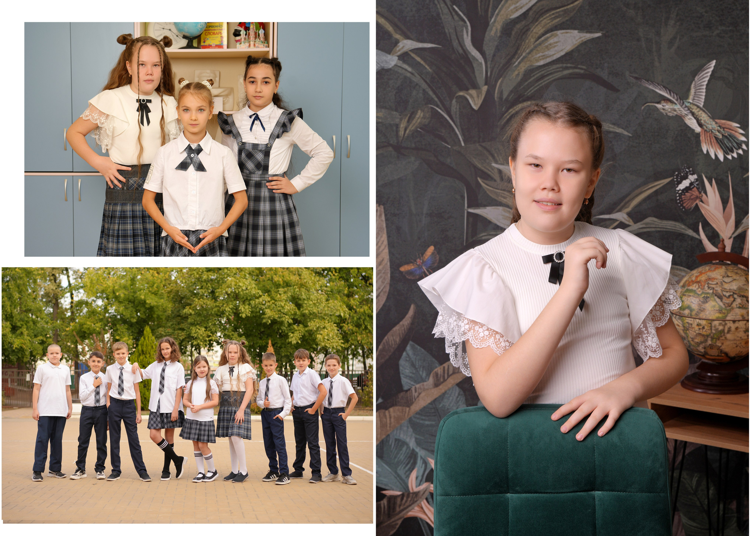 ШКОЛА 104 — 4 «В» класс. Красивый выпускной альбом в Краснодаре