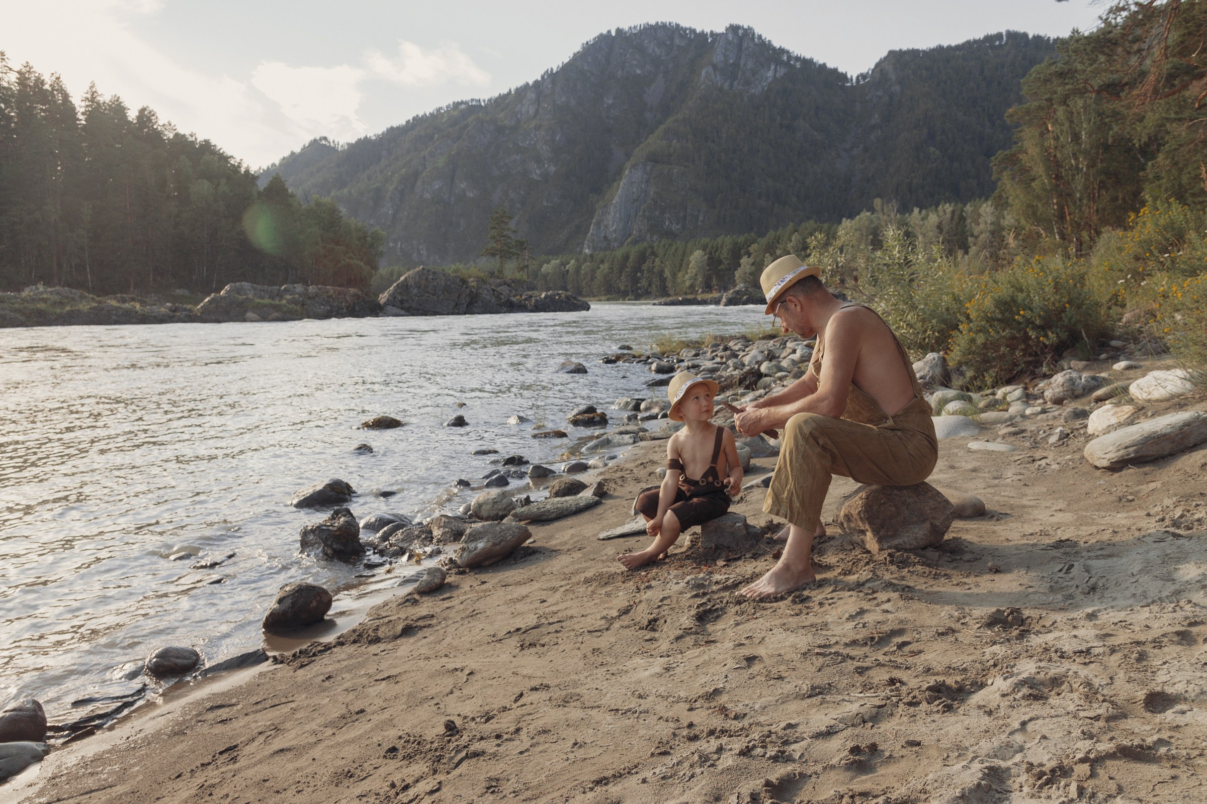 Дед и внук. Детский и семейный фотограф в Бердске и Новосибирске Дарья Гребнева