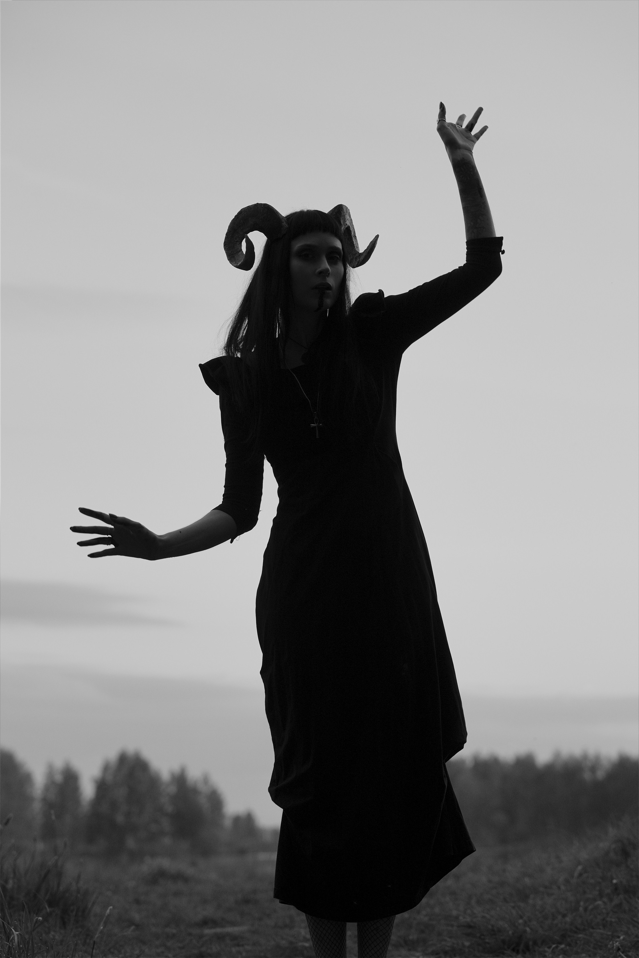 Ruf des dunklen Gottes. Арт-фотограф. Coffelisk