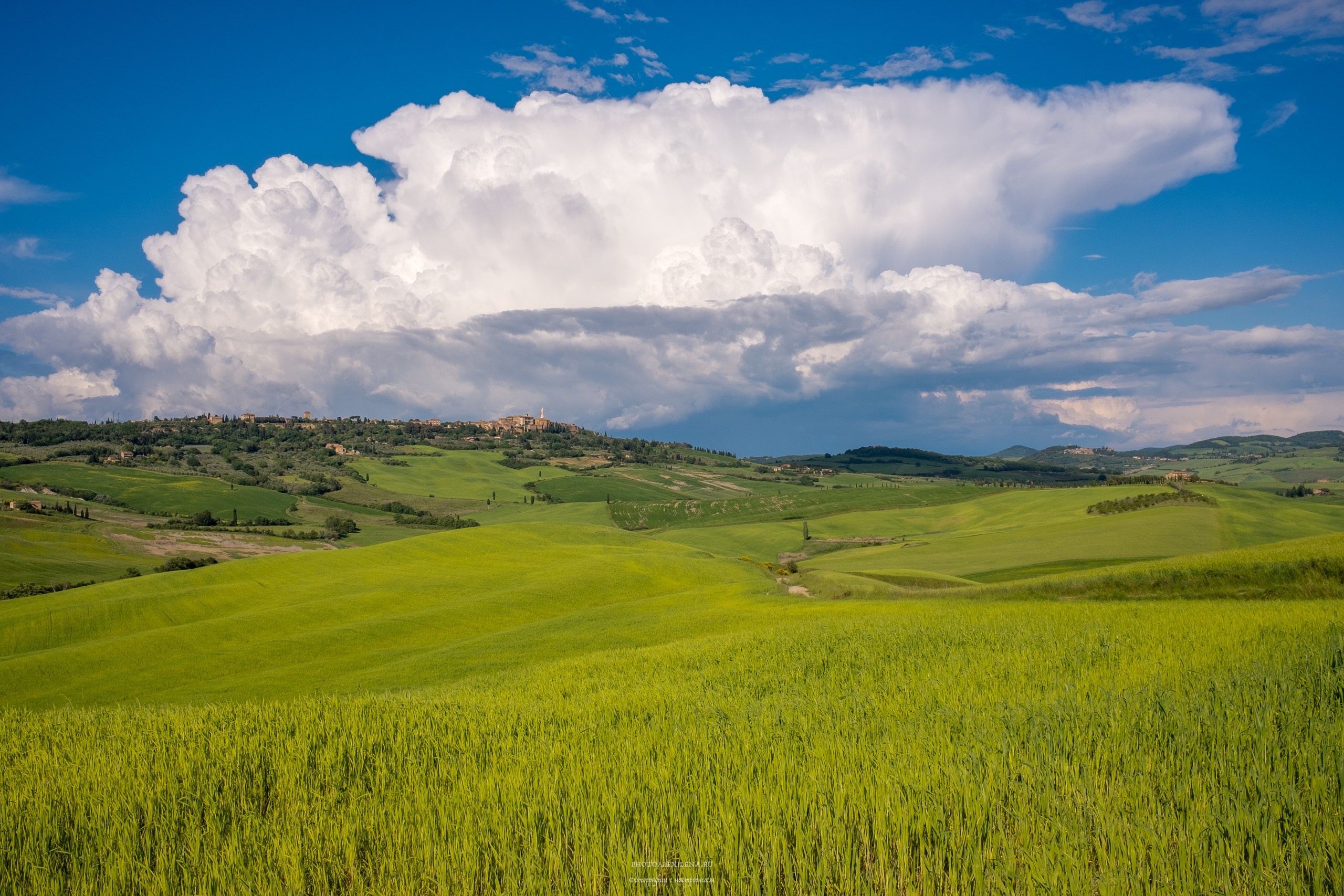 Долина Валь д’Орча-сердце Тосканы. Авторские стильные фотокартины