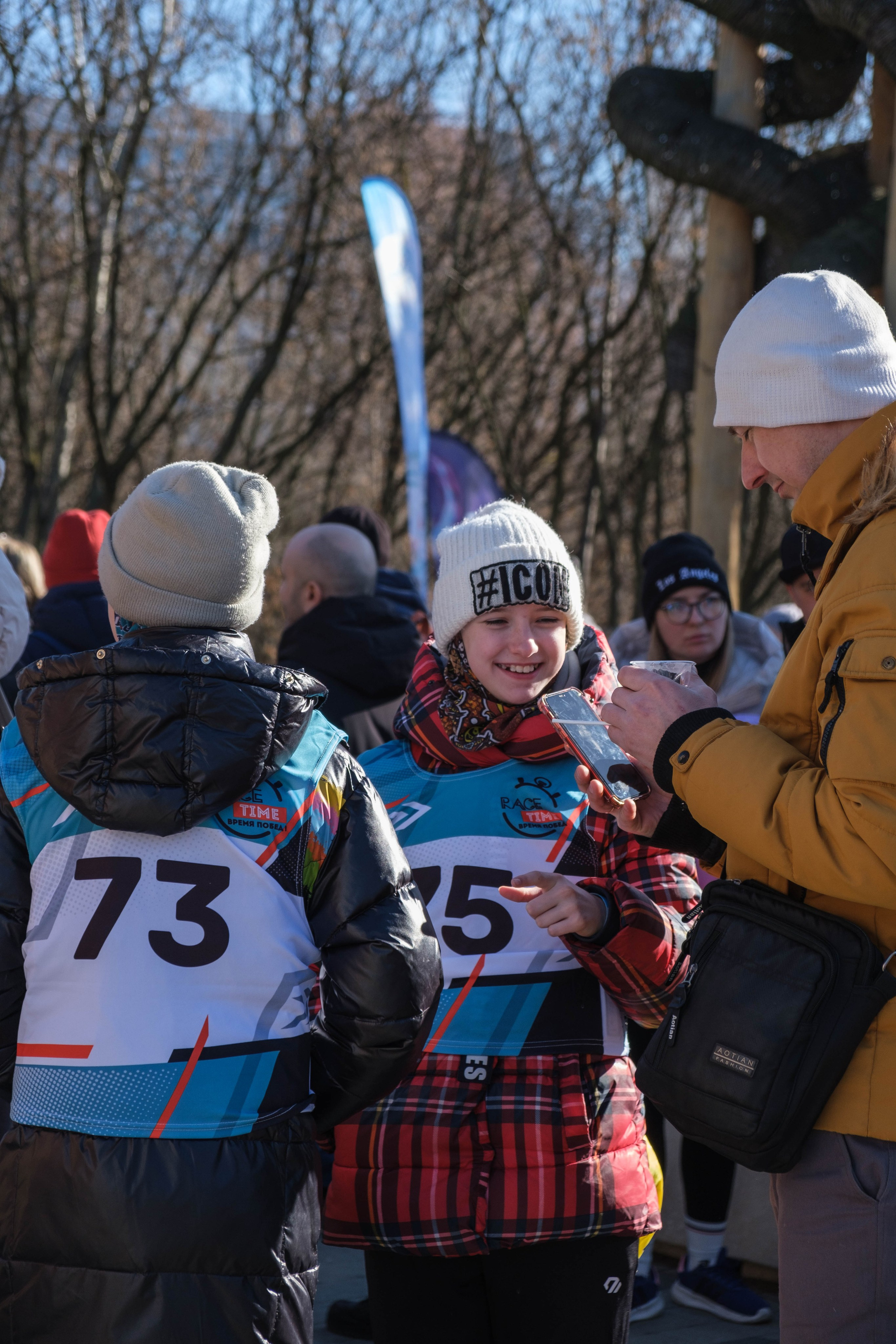 8 марта в парке. Фотограф Диана Иремадзе