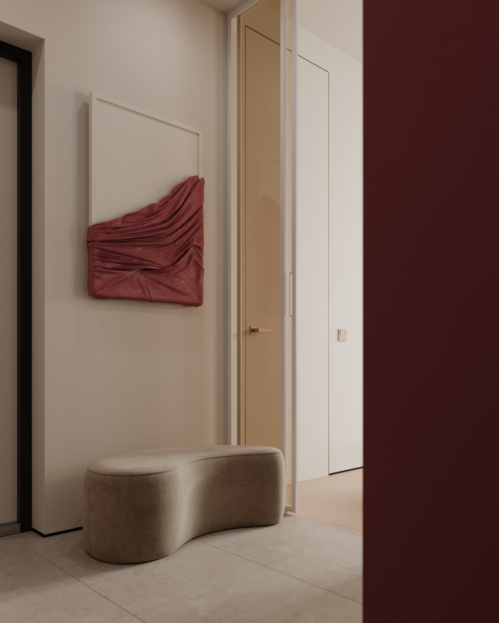 Квартира / 2023. 3D-сцены интерьеров в 3ds Мах: сборка по ТЗ для визуализаторов