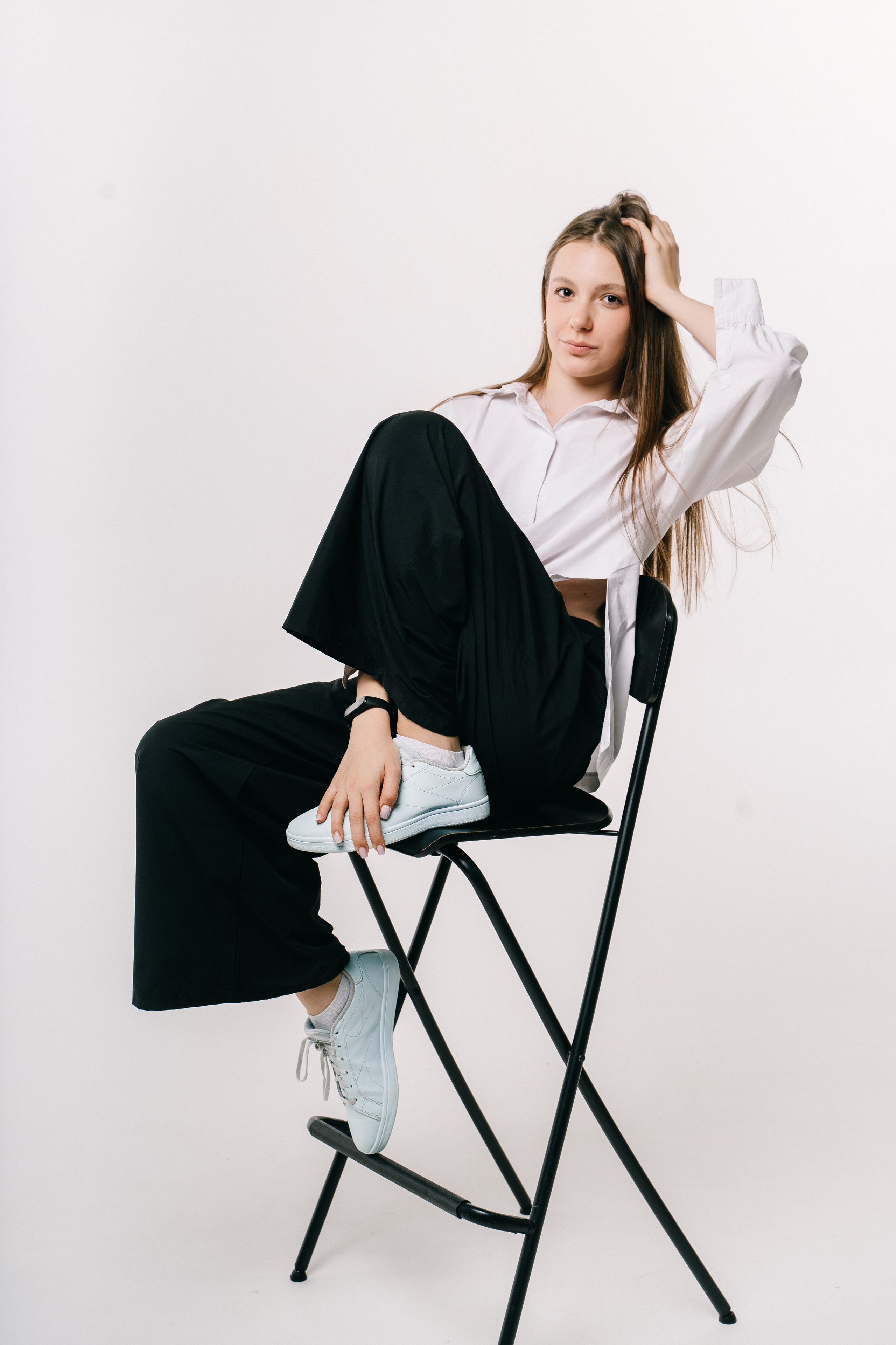 Студийная семейная фотосессия. Фотограф Сергей Логинов