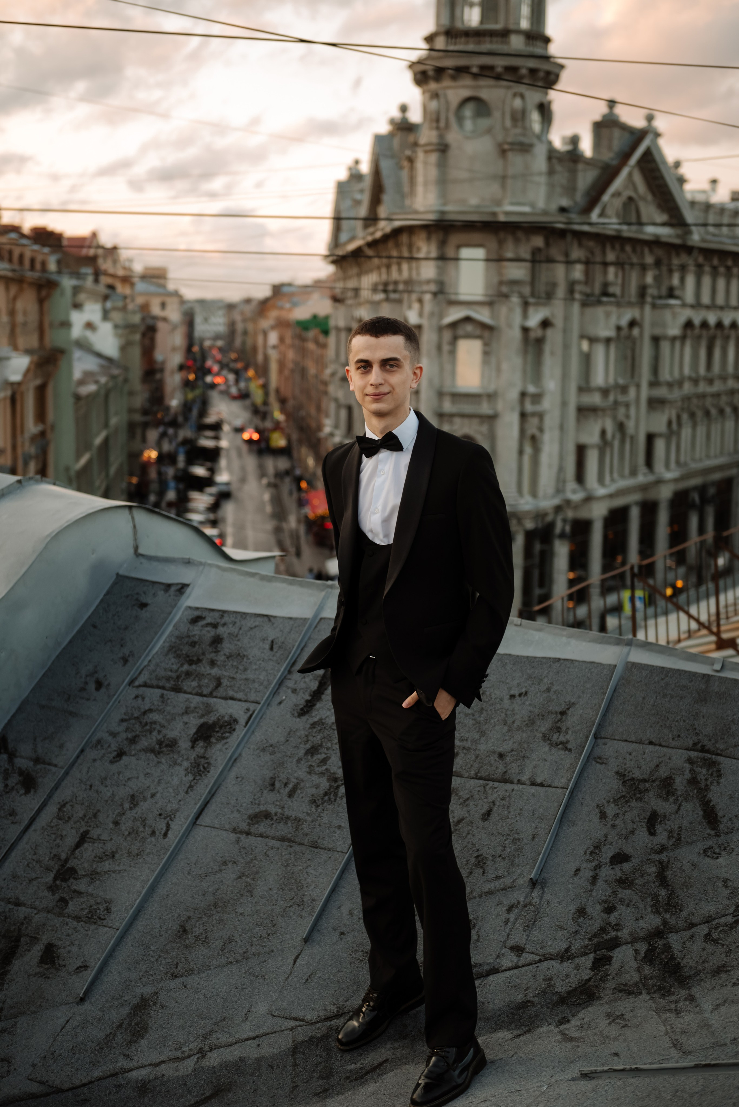 Любовь на крыше. Свадебный и сеейный фотограф в Санкт-Петербурге Елена Худякова