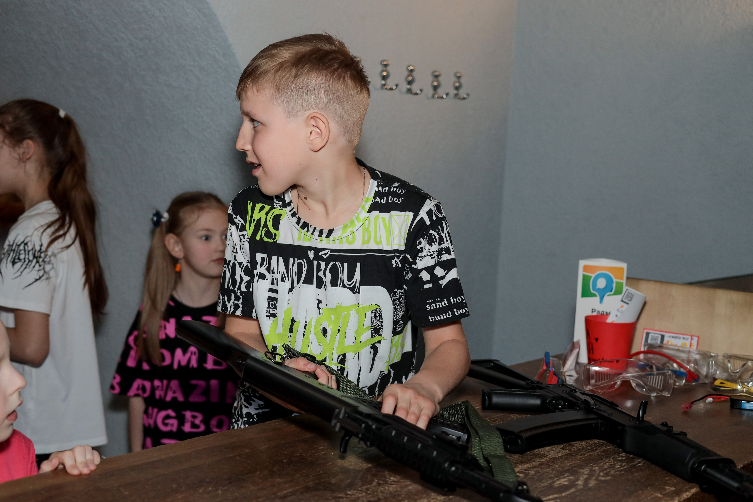 День рождение в стрелковом клубе. Фотограф Надршина Лилия