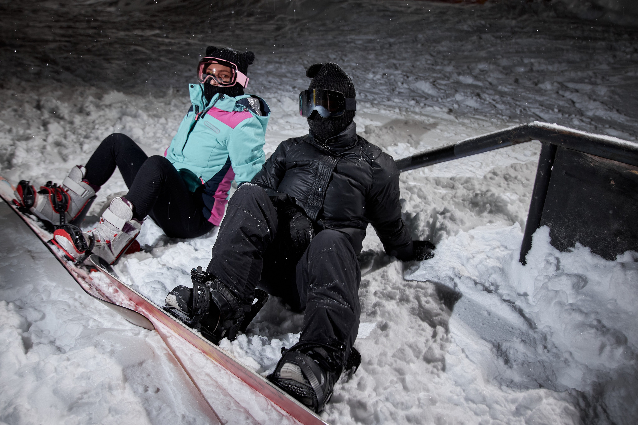 Сноубордисты. Фотограф Алексей Яковлев
