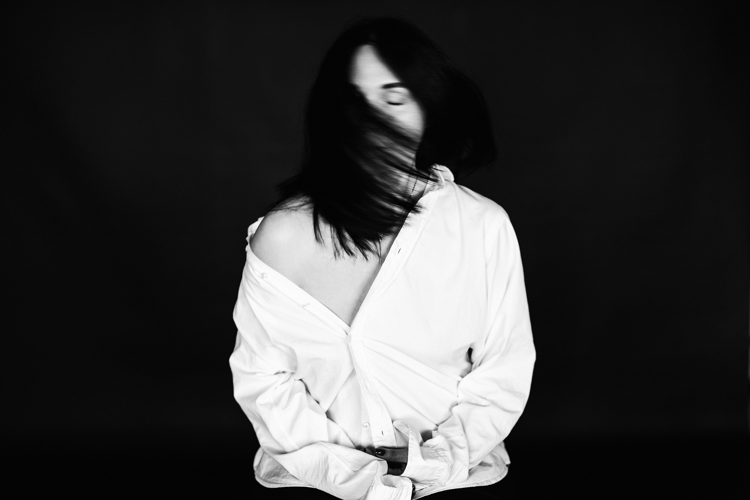 Черное пальто. Фотограф в Москве Ольга Олейникова