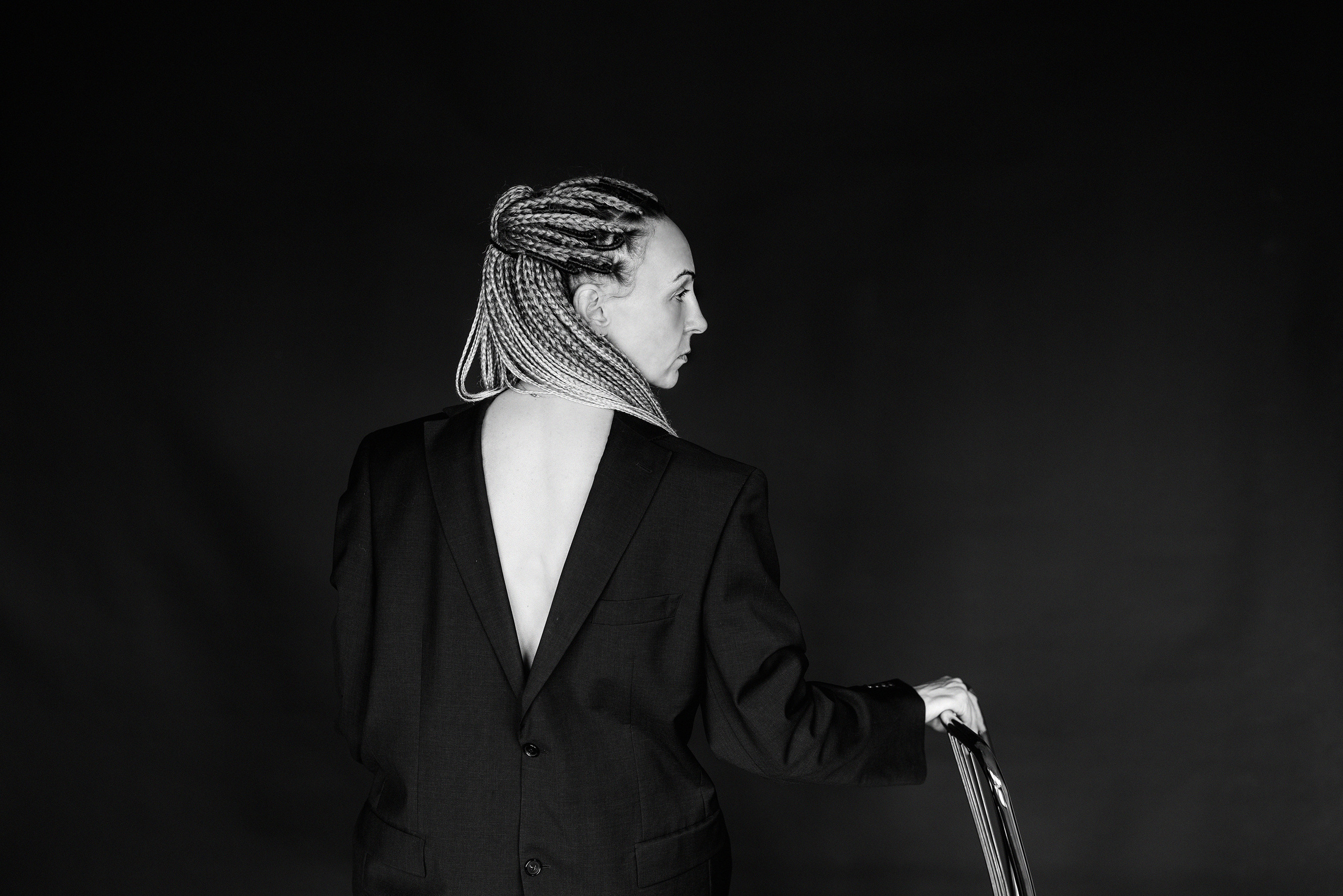 Черное пальто. Фотограф в Москве Ольга Олейникова